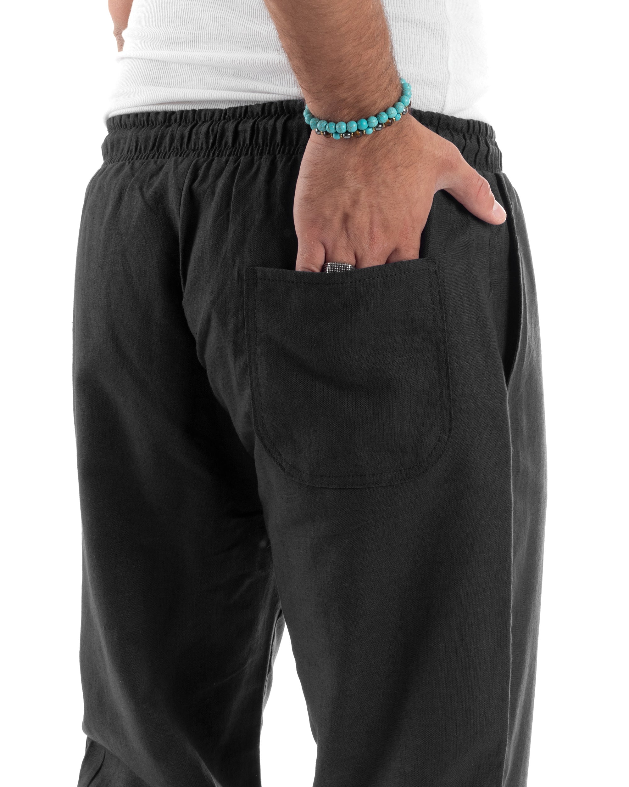 Pantalaccio Lino Regular Fit P6335A