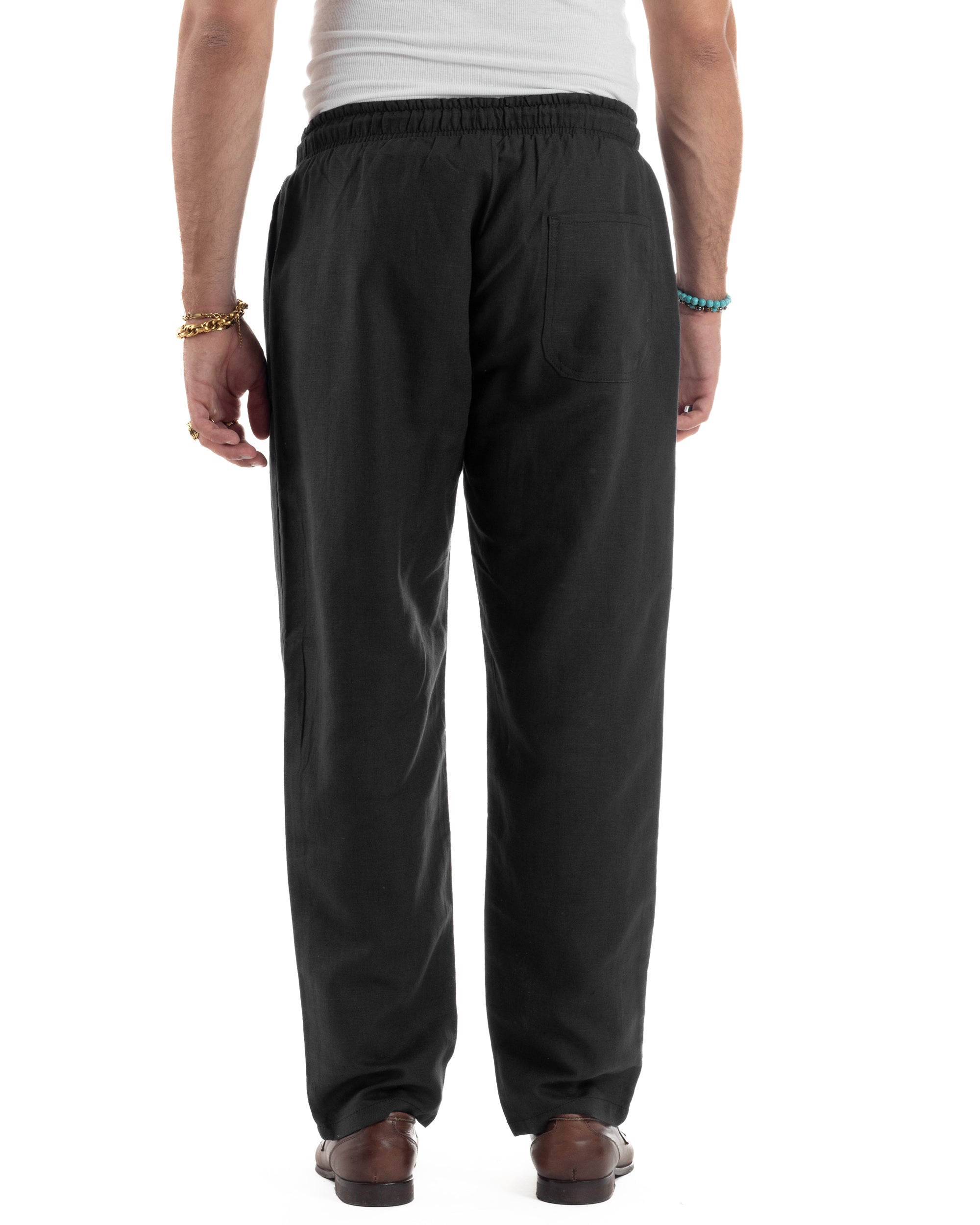 Pantalaccio Lino Regular Fit P6335A