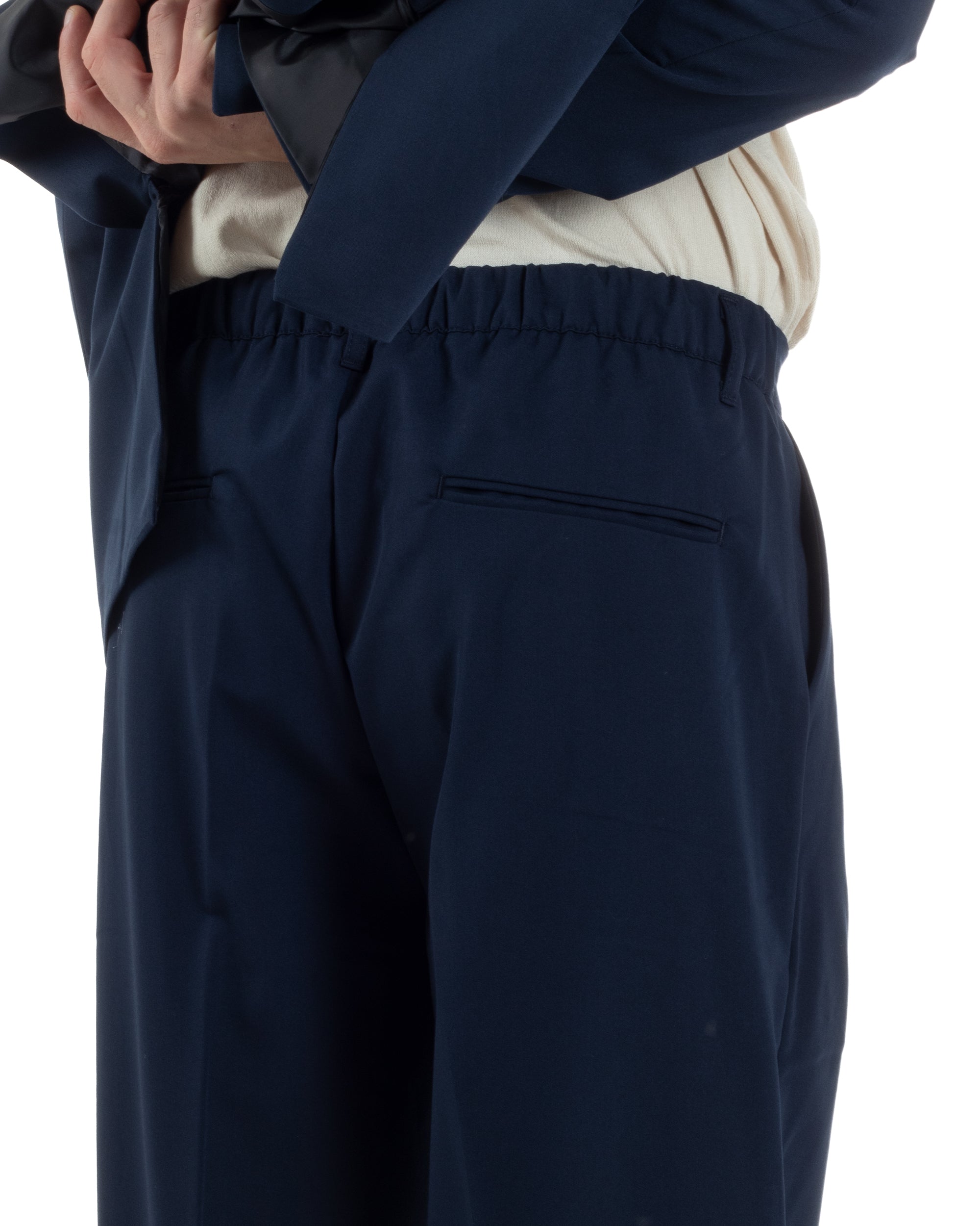 Men's Double Breasted Suit Suit Jacket Pants Buttons Lapels Satin Blue Elegant Tuxedo GIOSAL-AE1050A