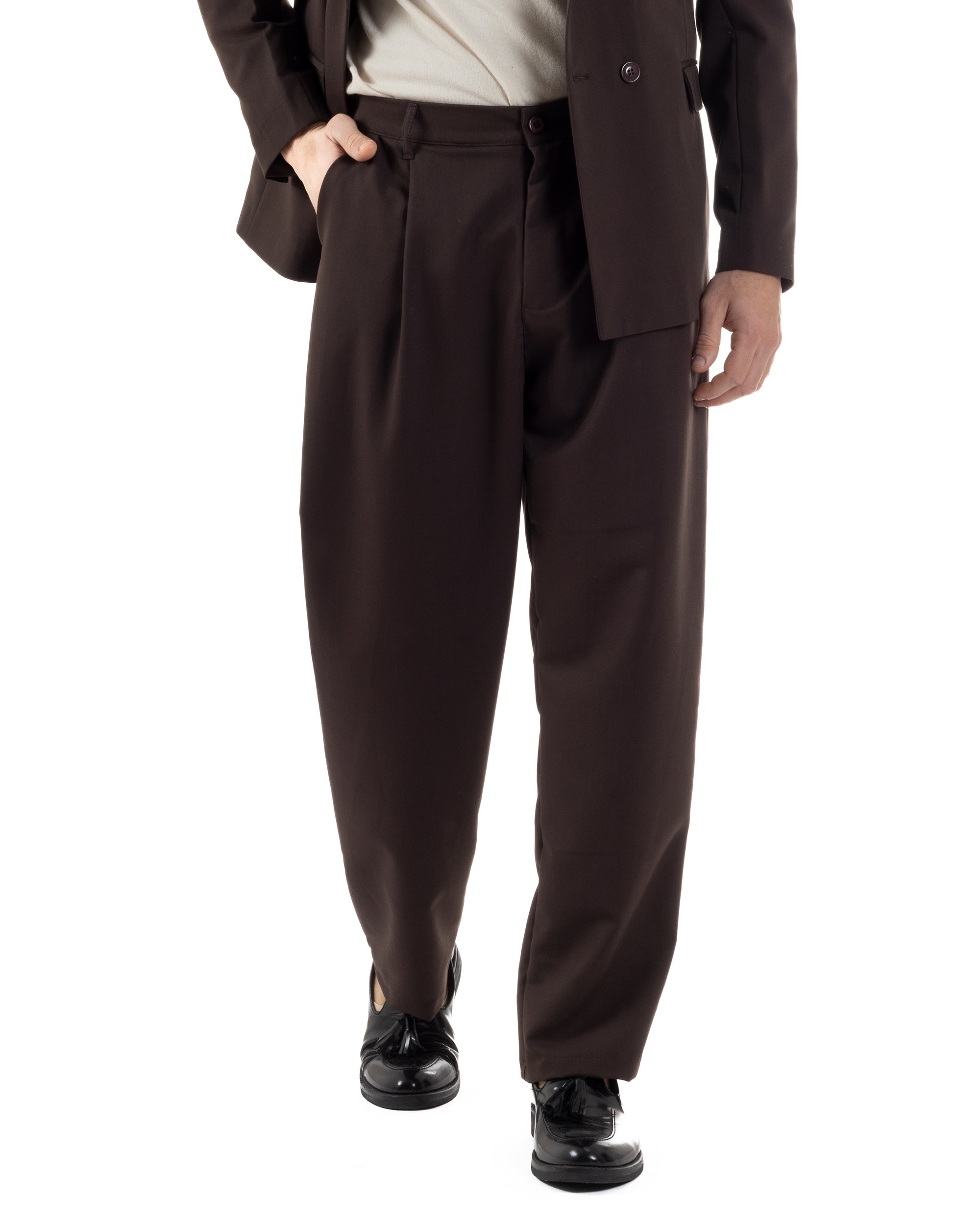 Men's Double Breasted Suit Suit Jacket Pants Buttons Lapels Satin Blue Elegant Tuxedo GIOSAL-AE1050A