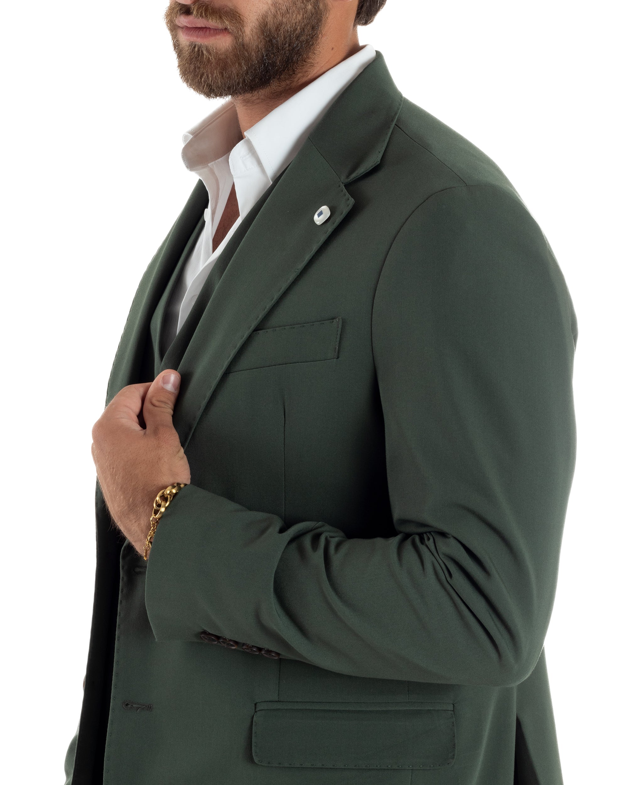 Abito Sartoriale Monopetto Con Gilet AE1165A