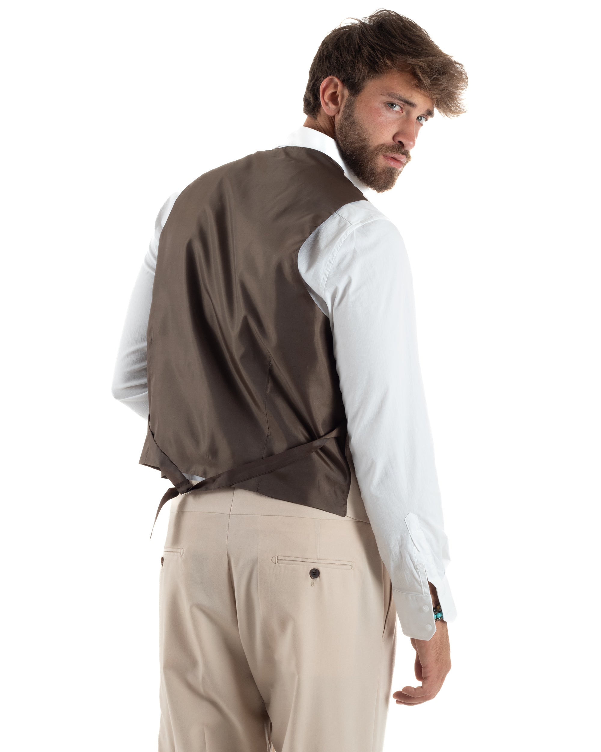 Abito Sartoriale Monopetto Con Gilet AE1166A