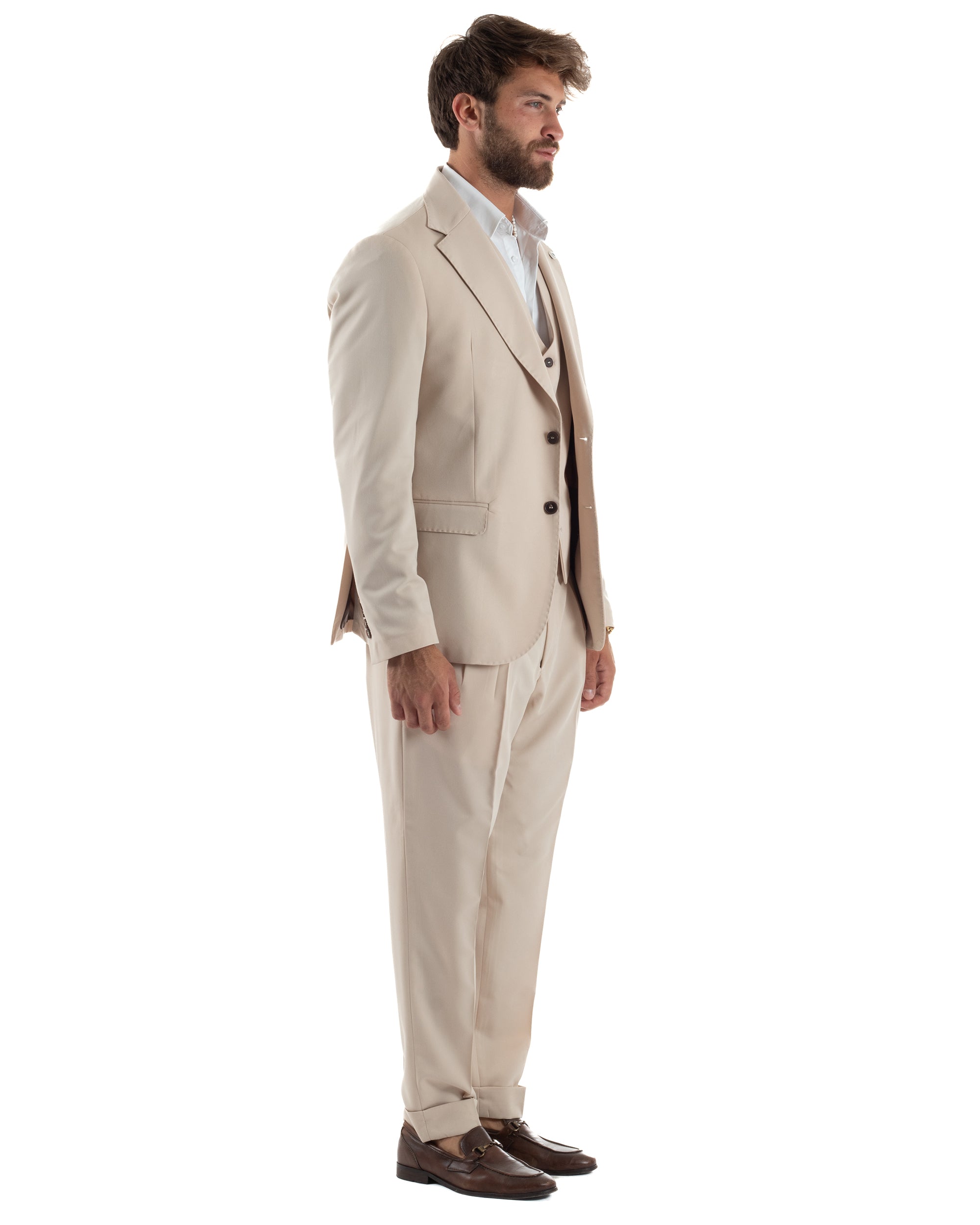 Abito Sartoriale Monopetto Con Gilet AE1166A