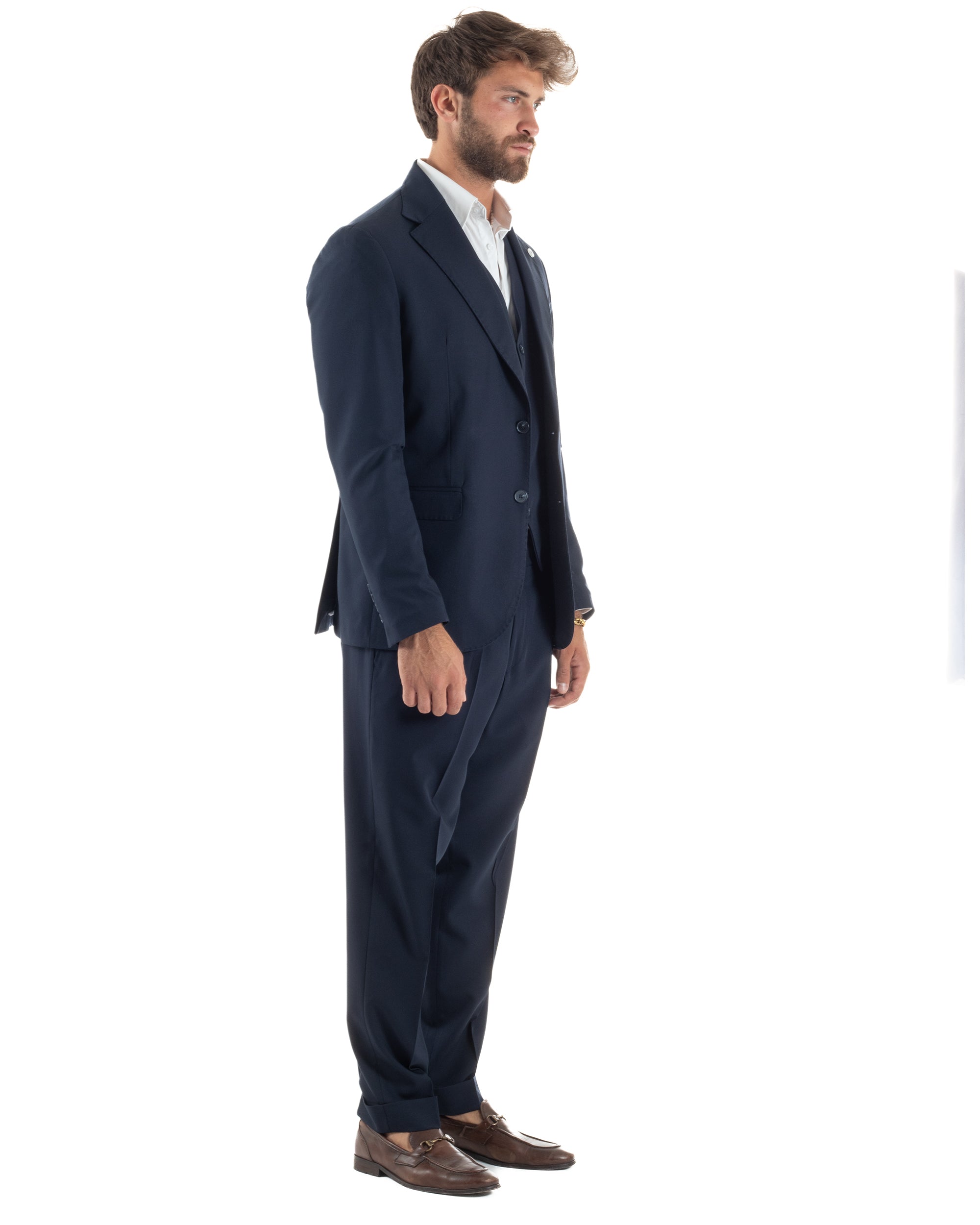 Abito Sartoriale Monopetto Con Gilet AE1167A