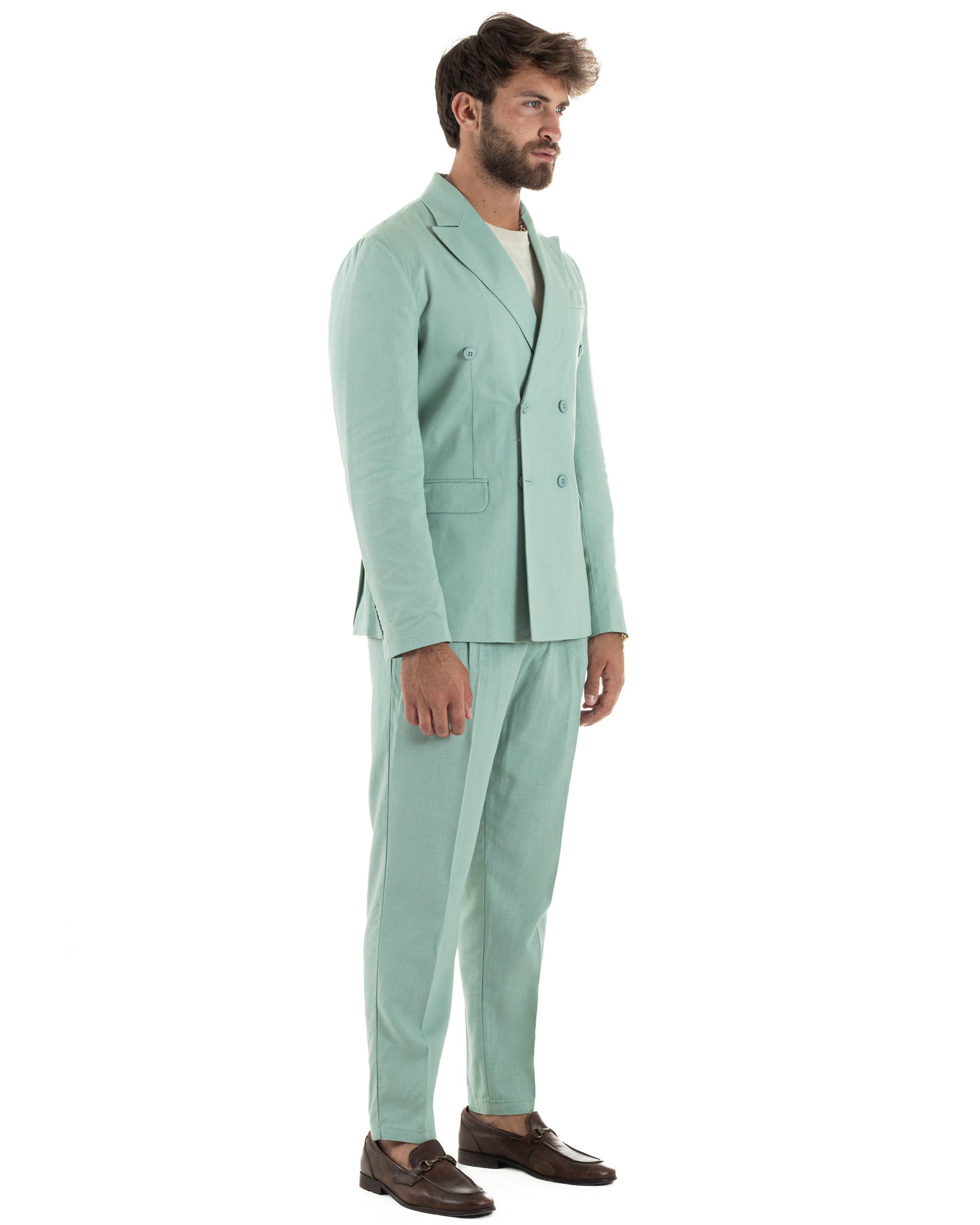 Abito Lino Doppiopetto Sartoriale AE1168A