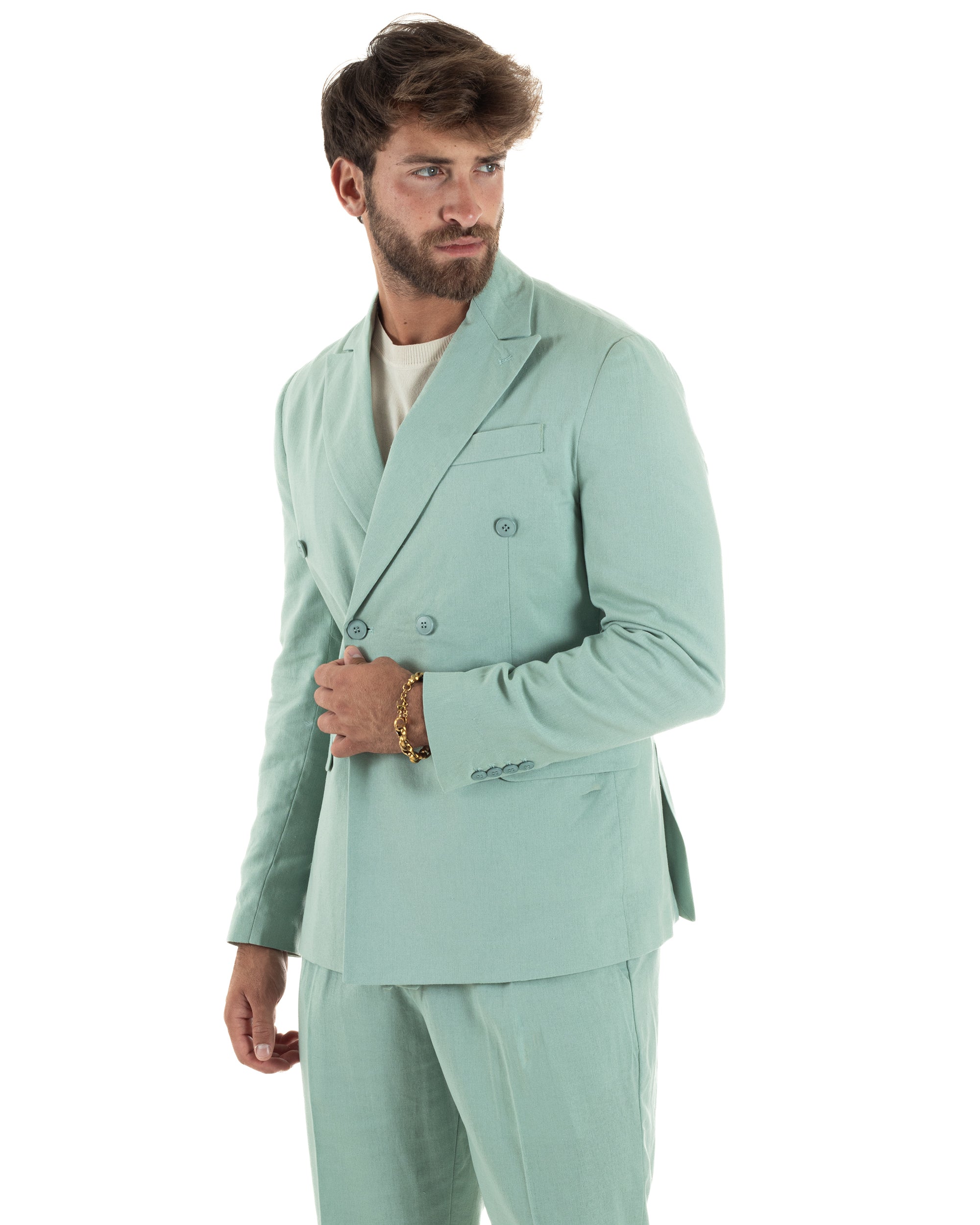 Abito Lino Doppiopetto Sartoriale AE1168A