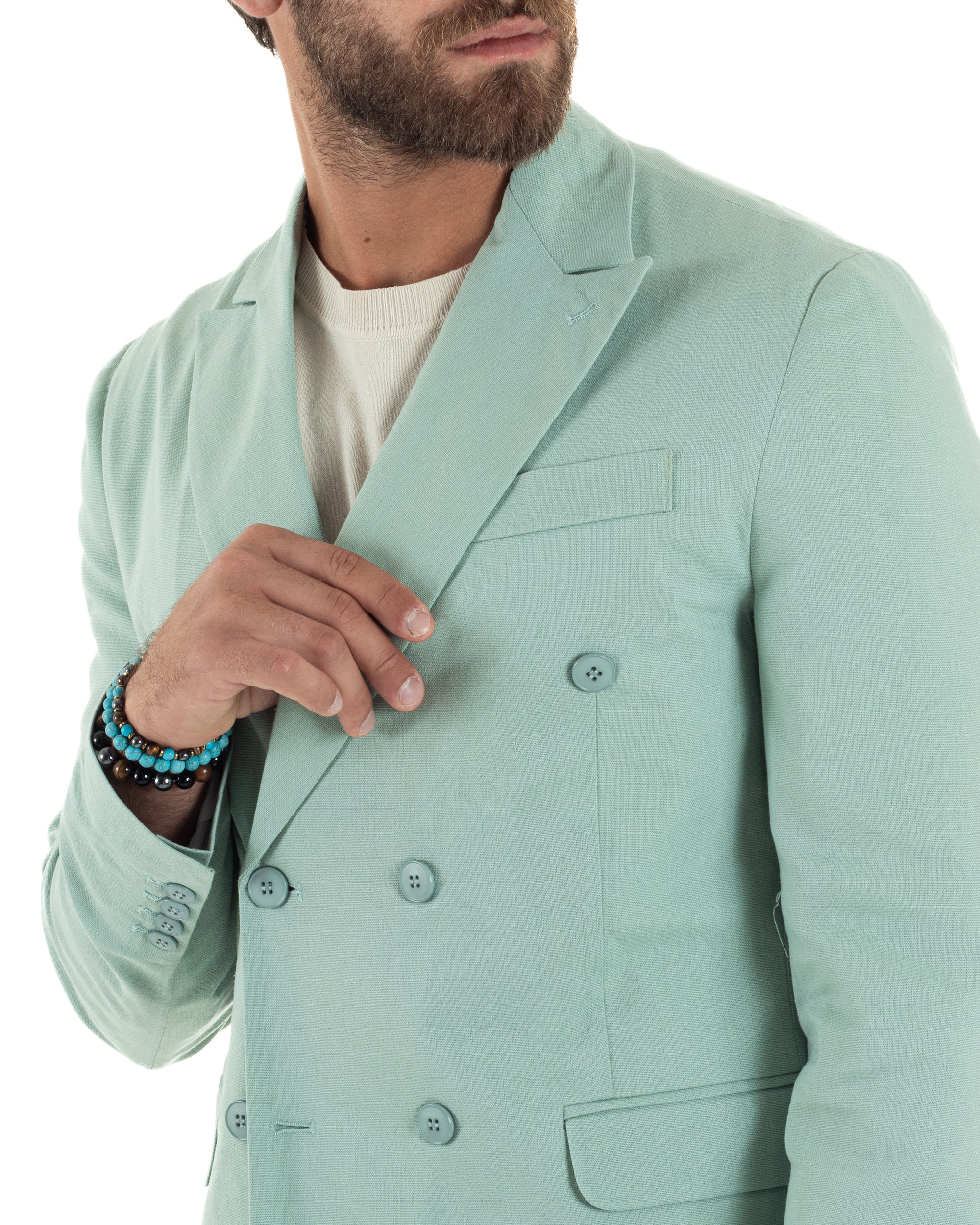 Abito Lino Doppiopetto Sartoriale AE1168A