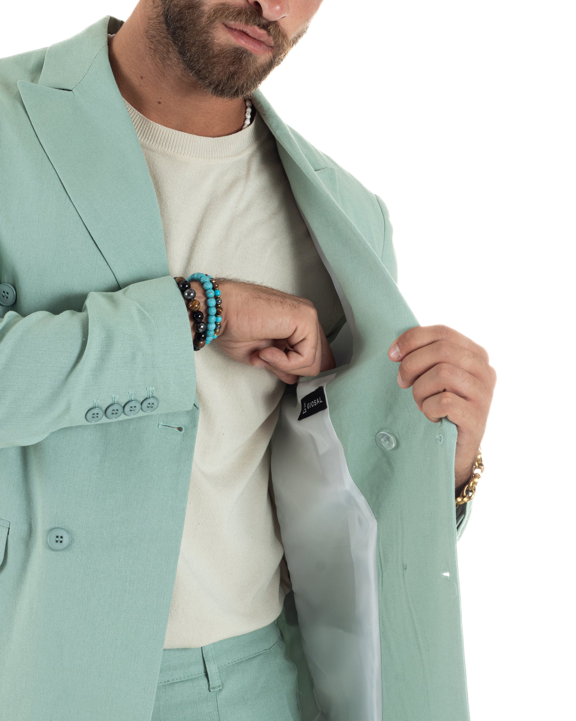 Abito Lino Doppiopetto Sartoriale AE1168A