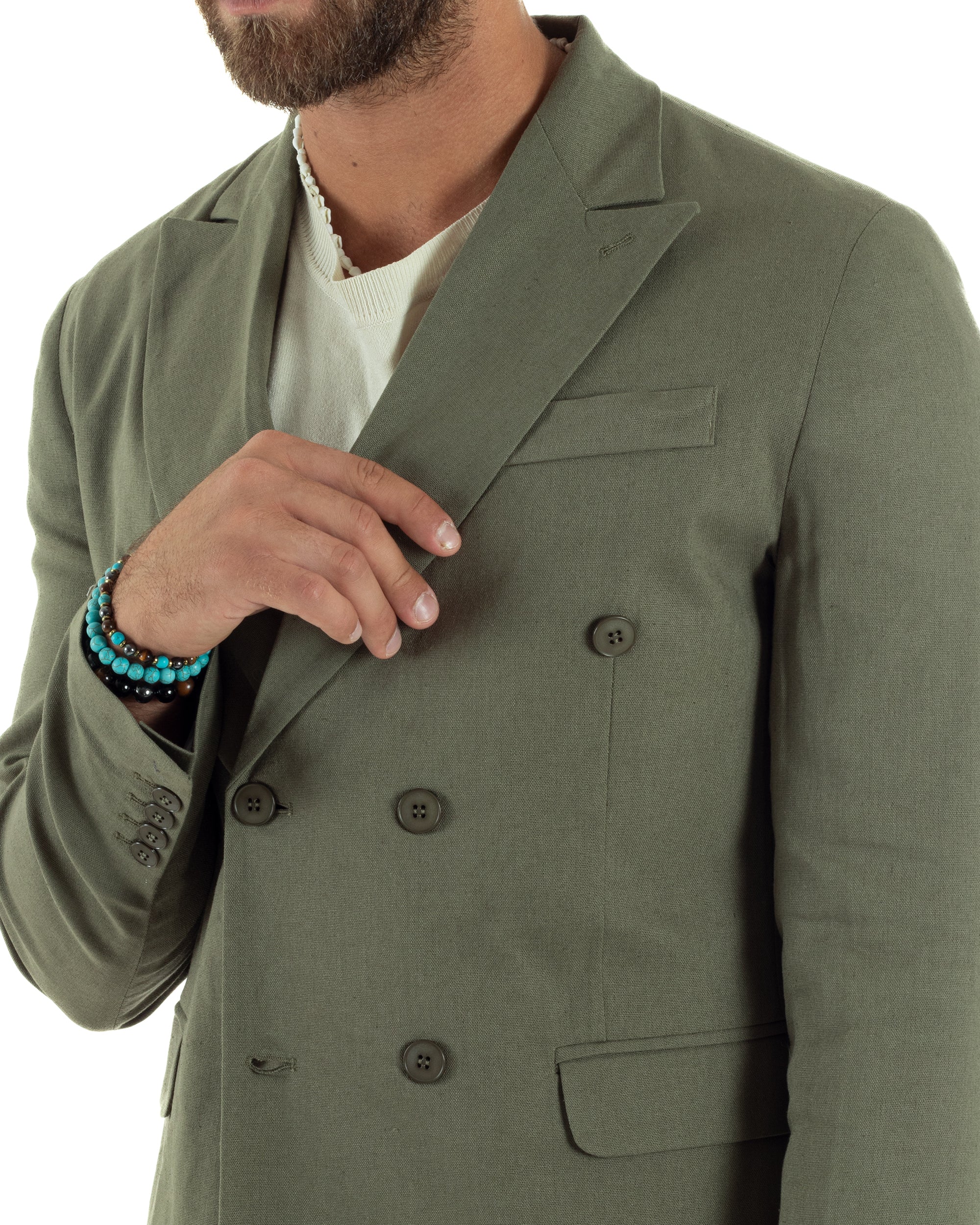 Abito Lino Doppiopetto Sartoriale AE1169A