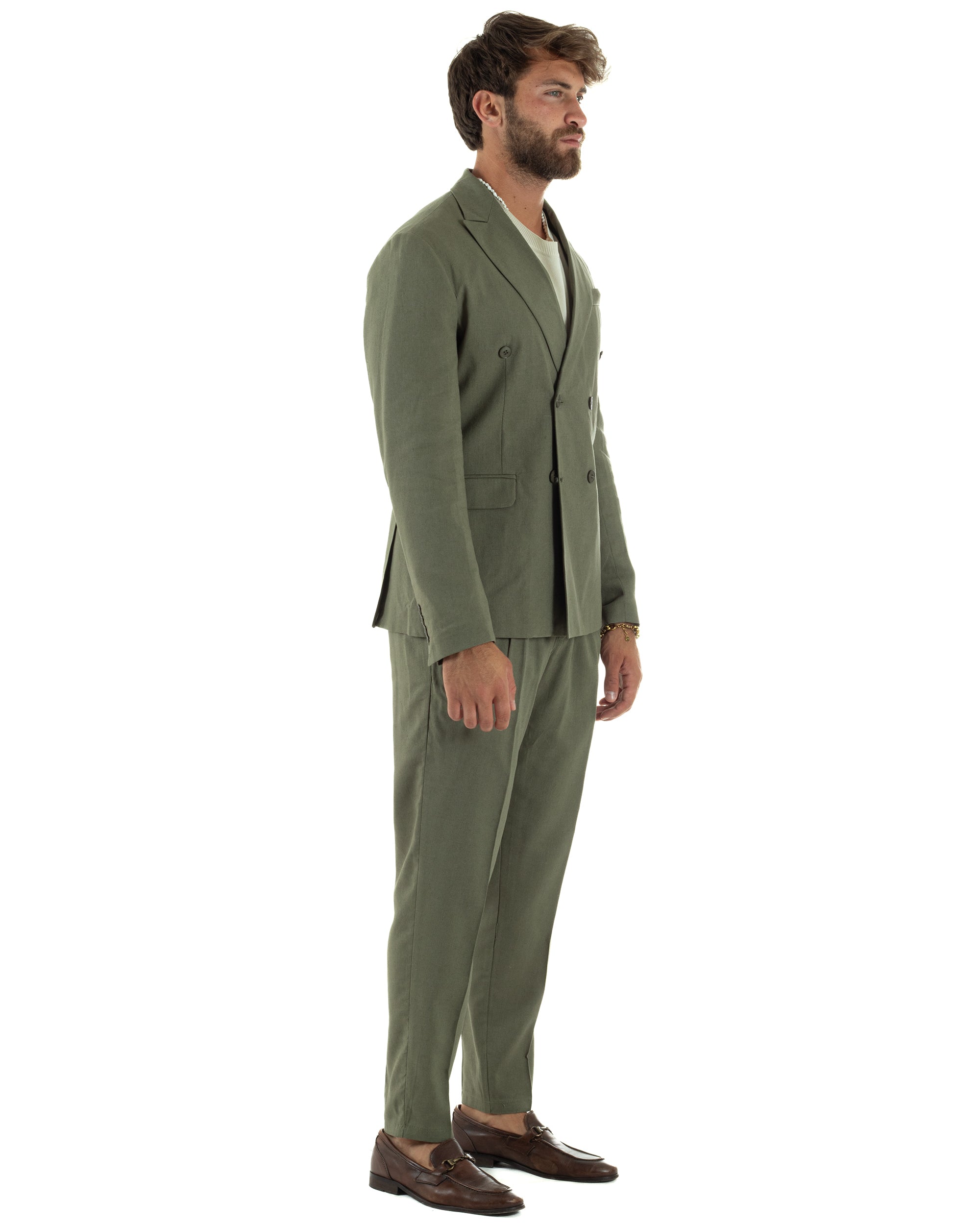 Abito Lino Doppiopetto Sartoriale AE1169A