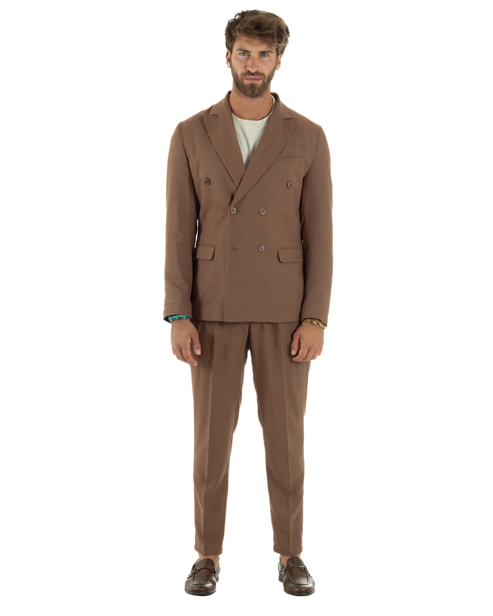 Abito Lino Doppiopetto Sartoriale AE1171A