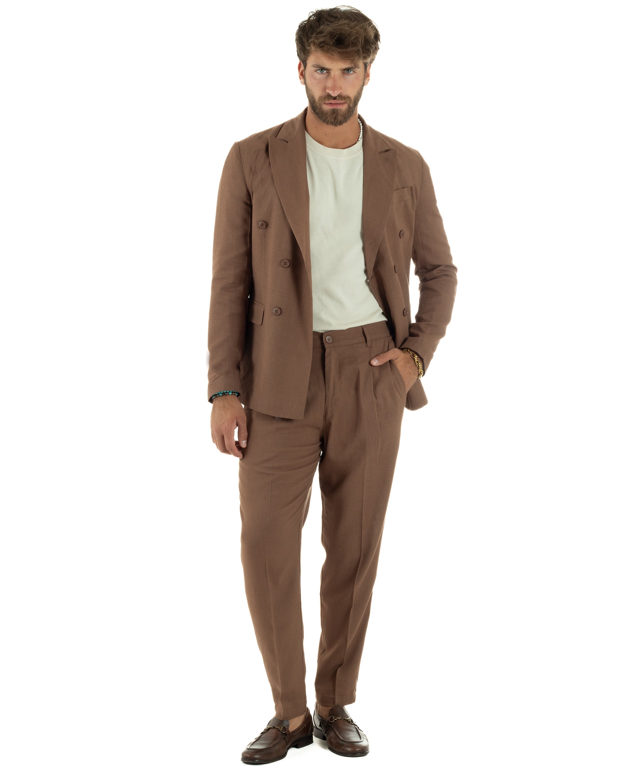 Abito Lino Doppiopetto Sartoriale AE1171A