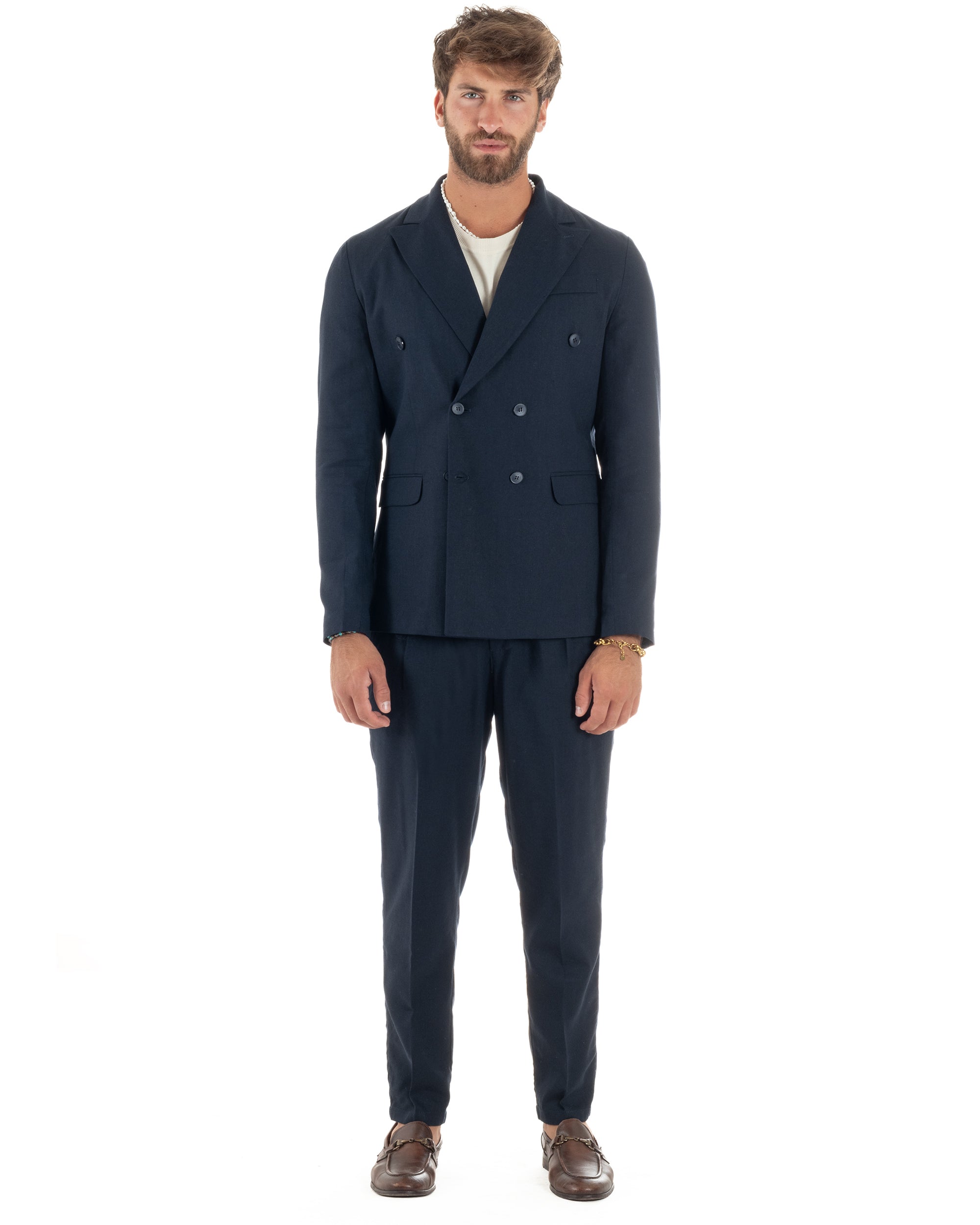 Abito Lino Doppiopetto Sartoriale AE1172A