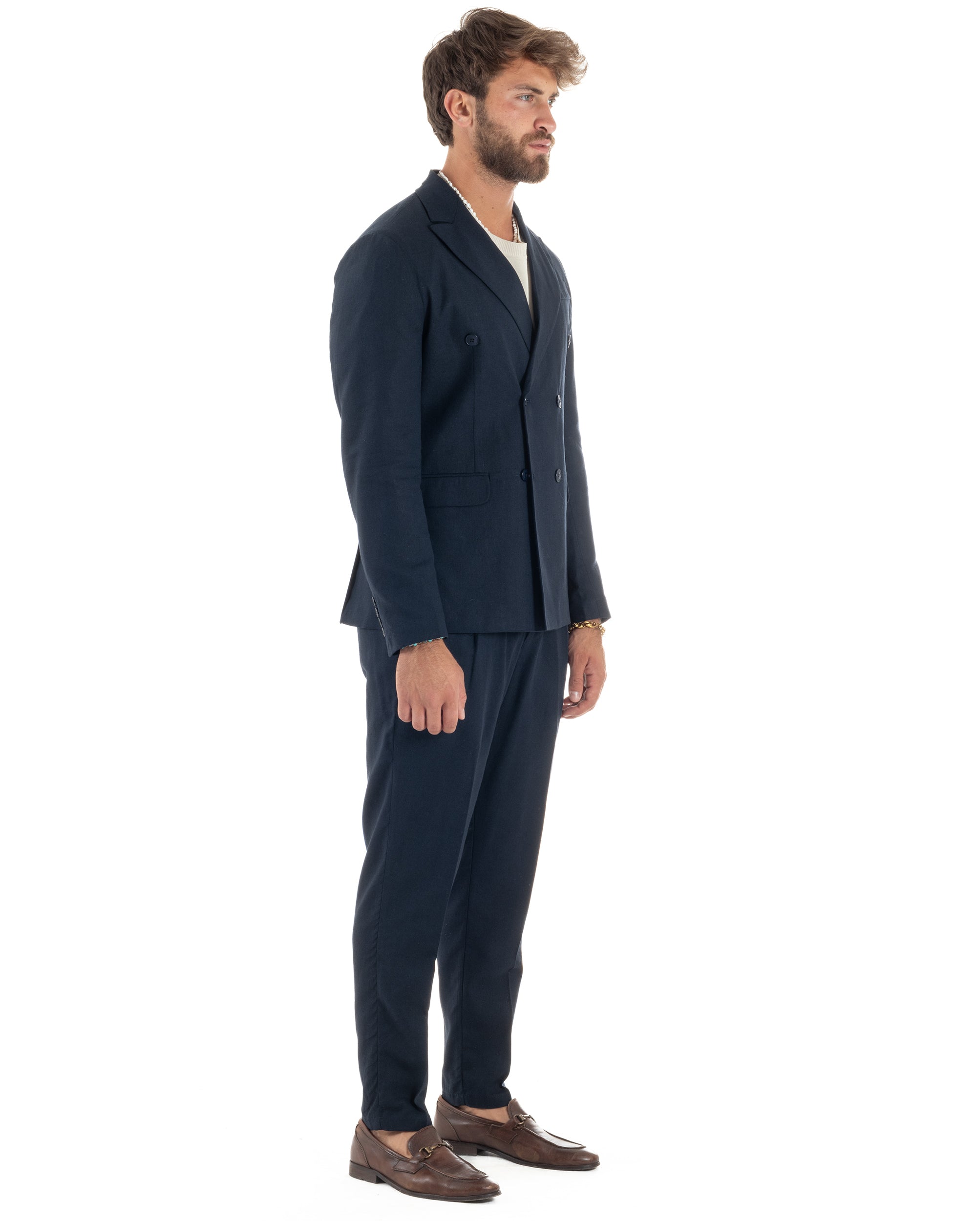 Abito Lino Doppiopetto Sartoriale AE1172A