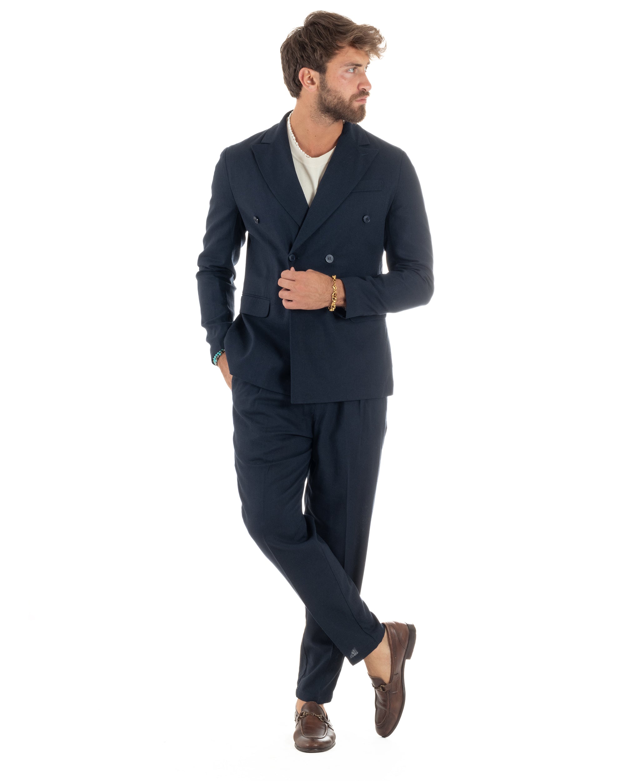 Abito Lino Doppiopetto Sartoriale AE1172A