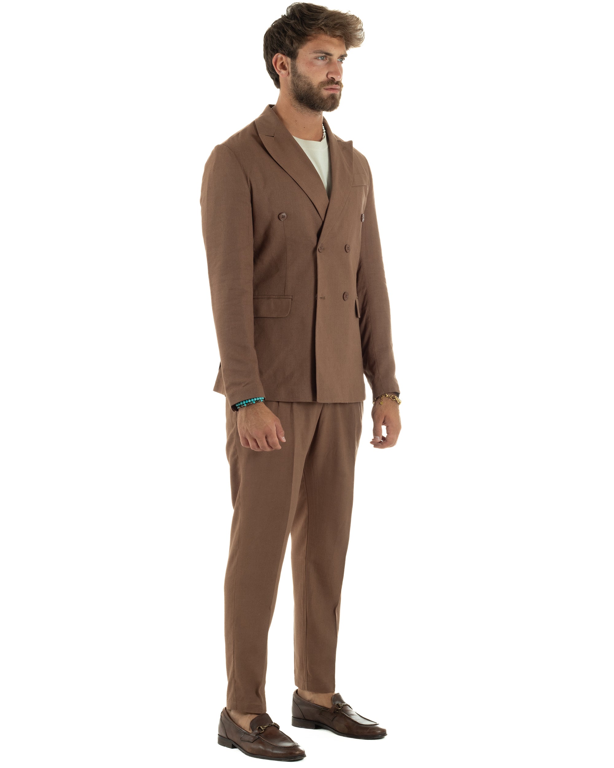 Abito Lino Doppiopetto Sartoriale AE1171A