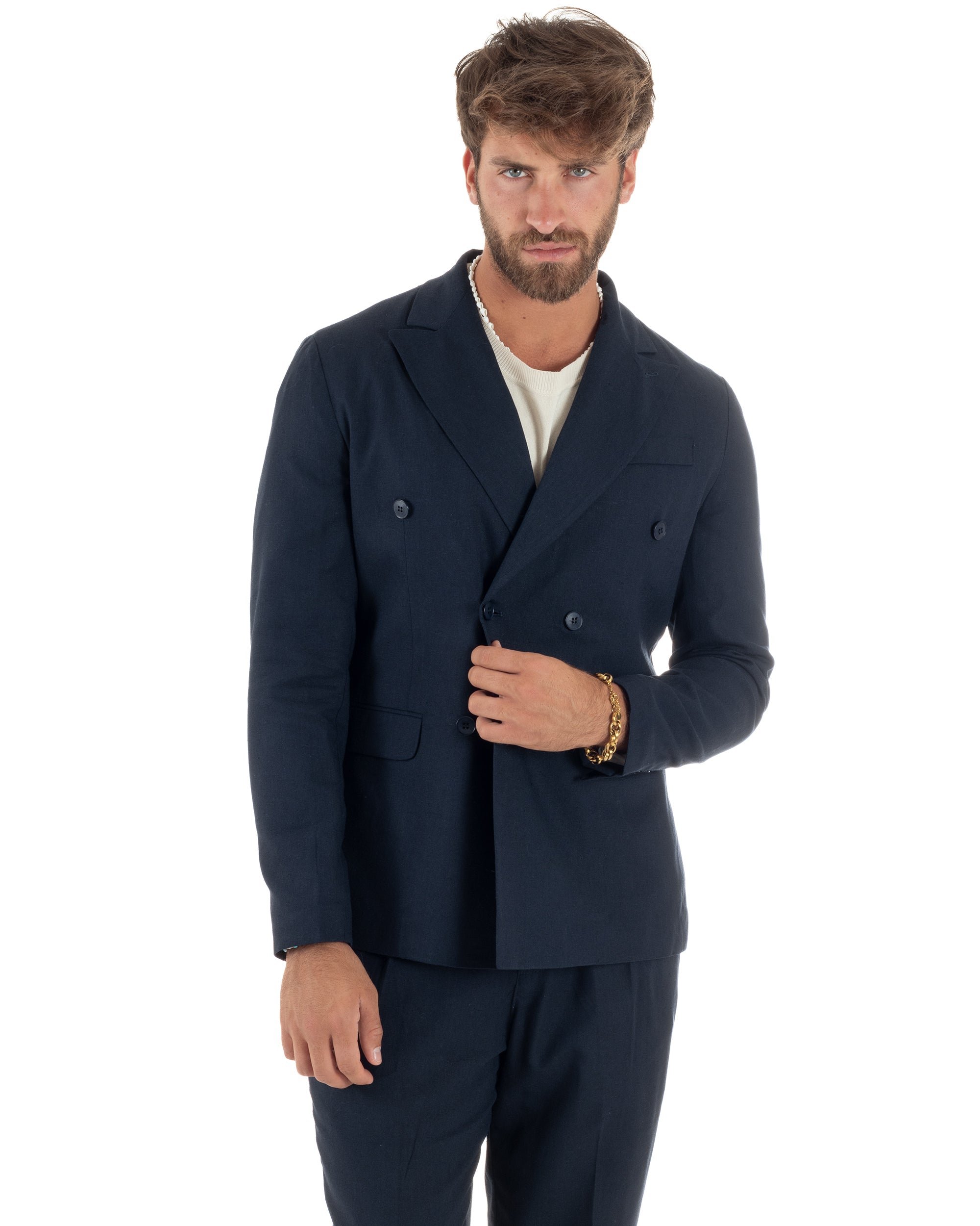 Abito Lino Doppiopetto Sartoriale AE1172A