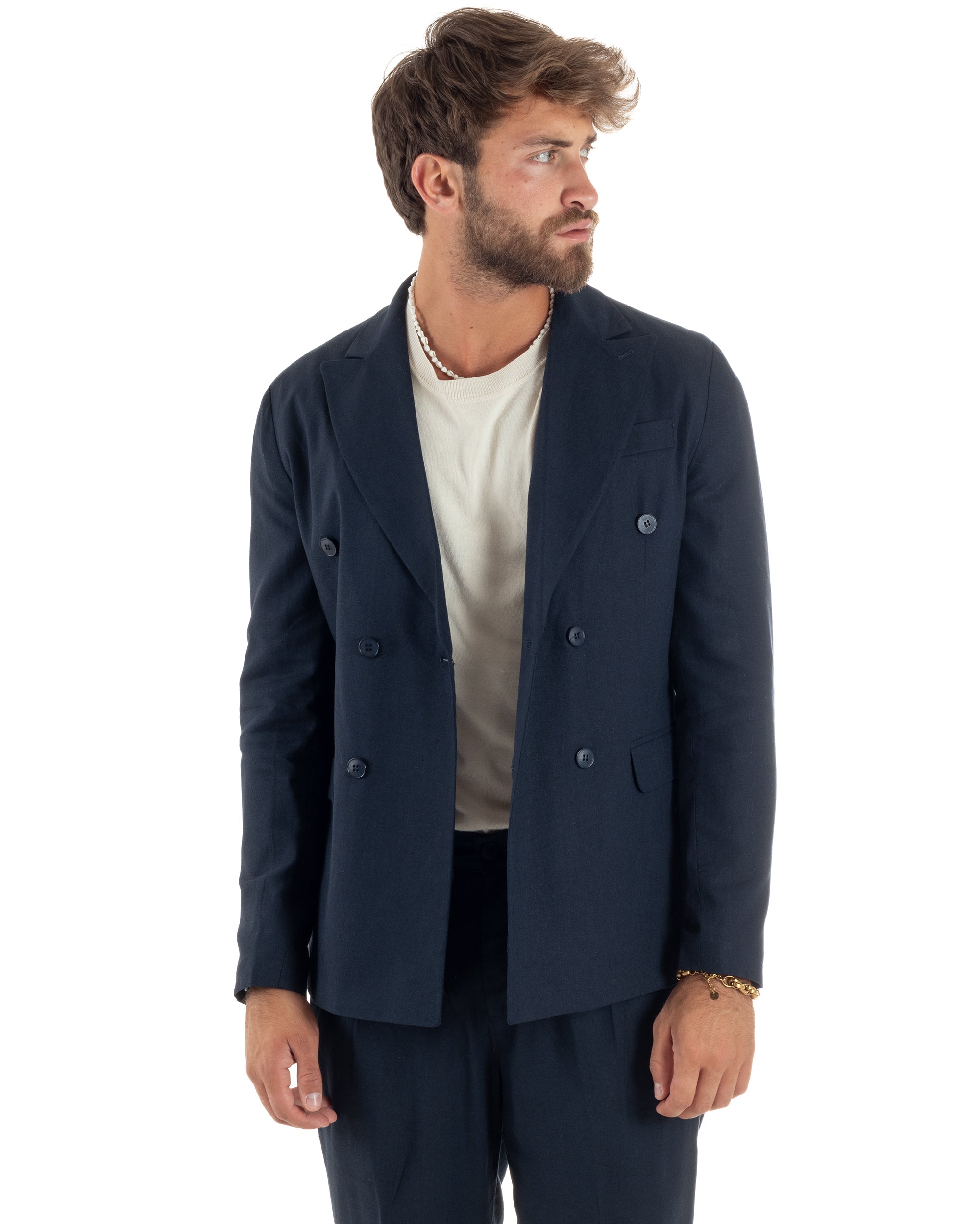 Abito Lino Doppiopetto Sartoriale AE1172A