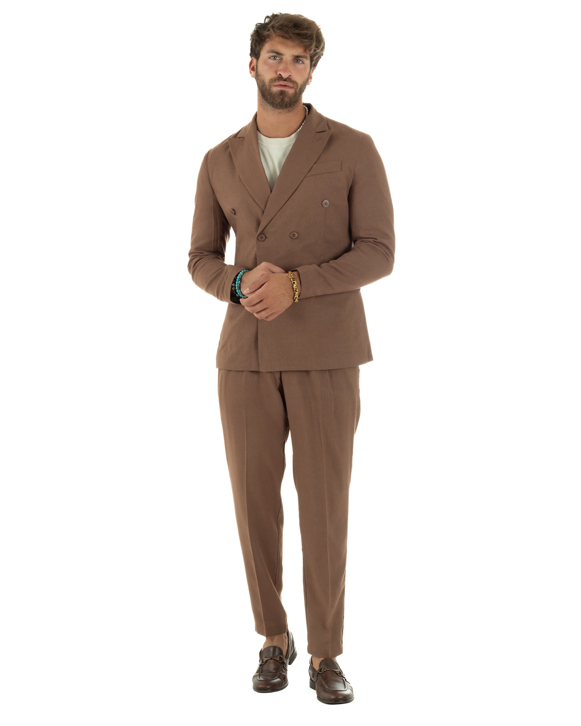 Abito Lino Doppiopetto Sartoriale AE1171A