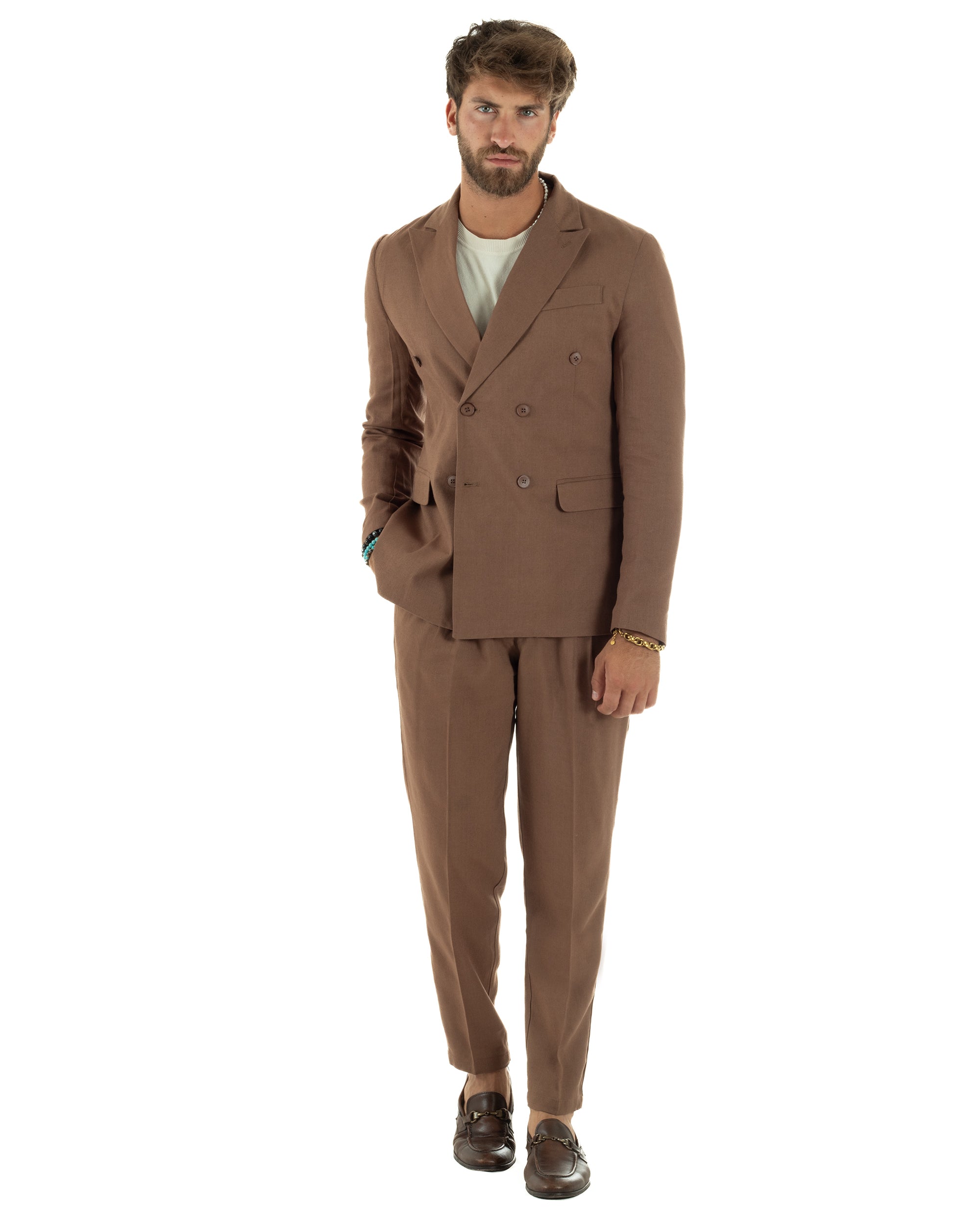 Abito Lino Doppiopetto Sartoriale AE1171A