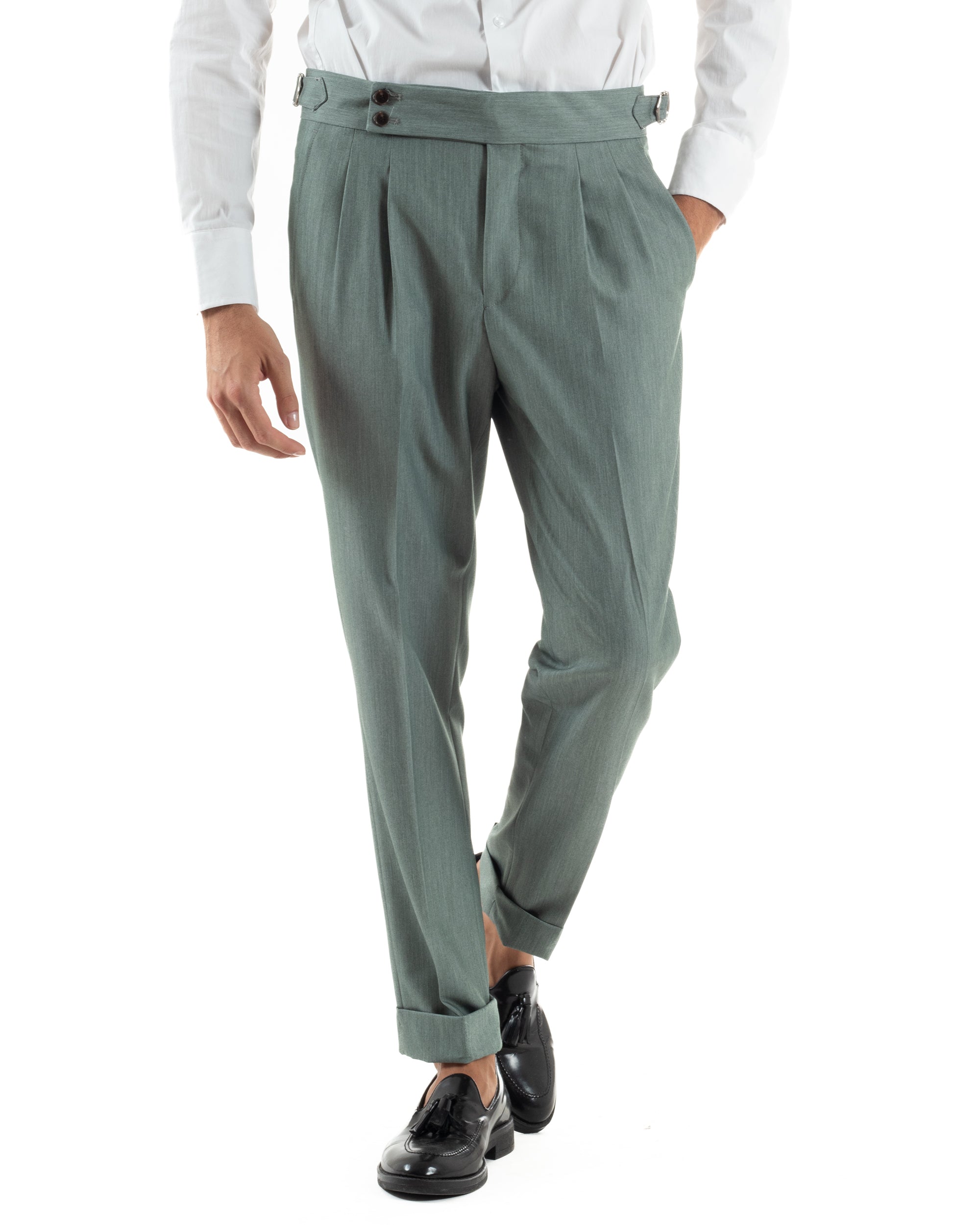 Abito Monopetto Sartoriale Tre Pezzi Gilet Doppiopetto AE1176A