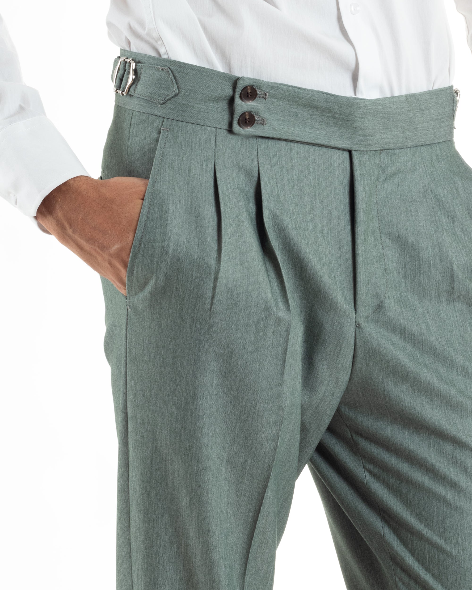 Abito Monopetto Sartoriale Tre Pezzi Gilet Doppiopetto AE1176A