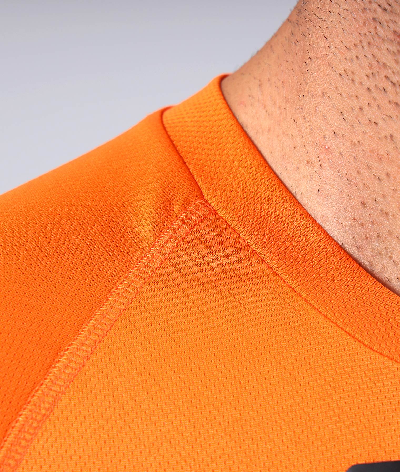 T-shirt GIVOVA ONE MICROFORATA ARANCIO Mesh Unisex Maglia Sportiva Comoda Tinta Unita GIOSAL