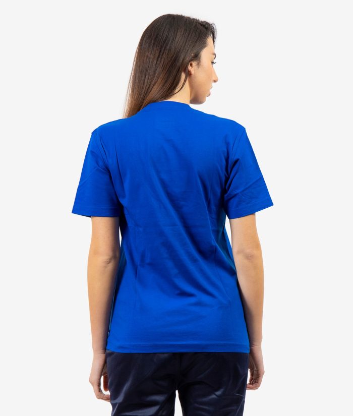 T-SHIRT SPOT GIVOVA AZZURRO Cotone Unisex Maglia Mezze Maniche Sportiva Da Ginnastica GIOSAL