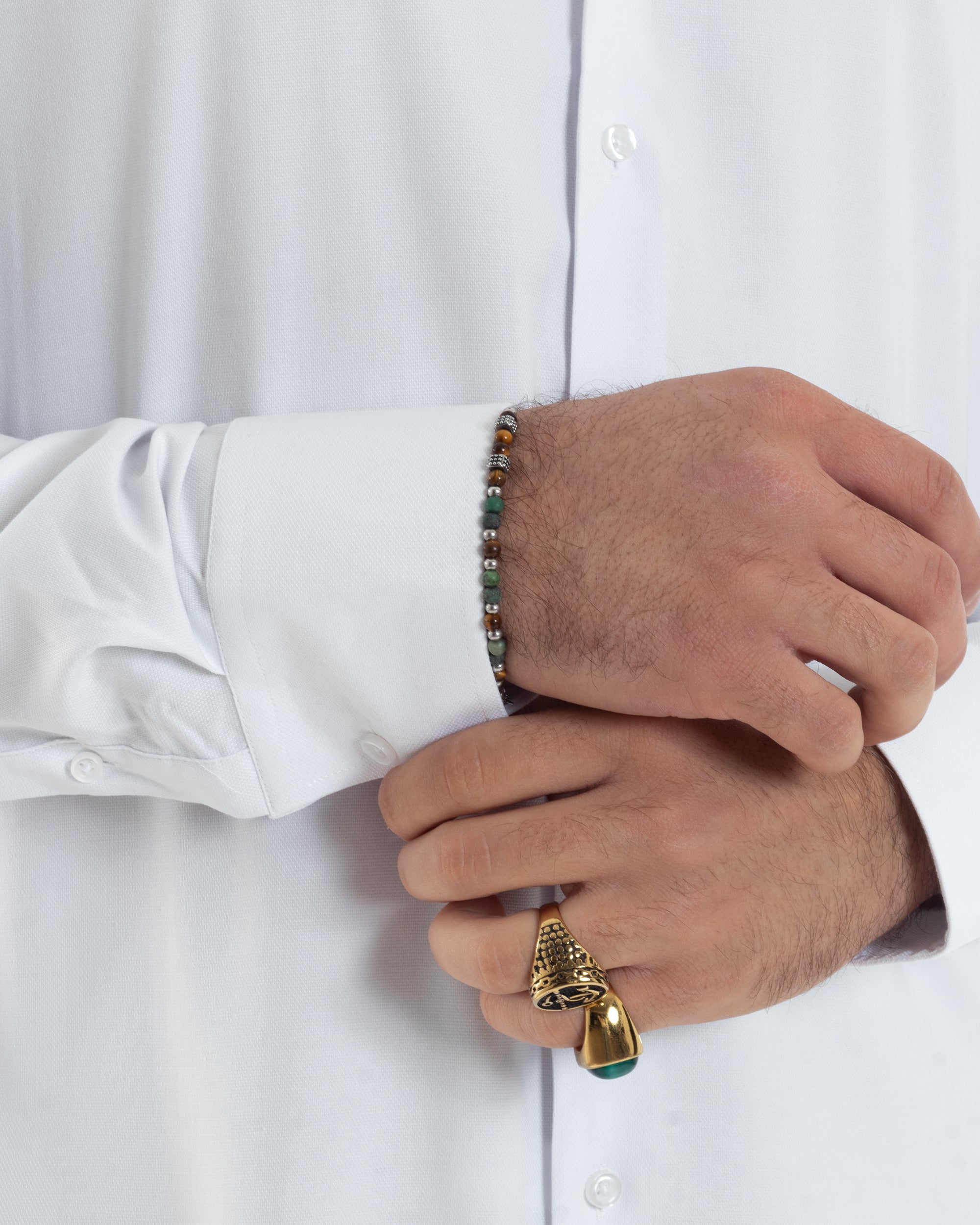 Camicia Uomo Antimacchia Con Colletto Regular Fit Sartoriale Morbida Quick Clean Cotone E Bamboo Bianco GIOSAL-C2928A