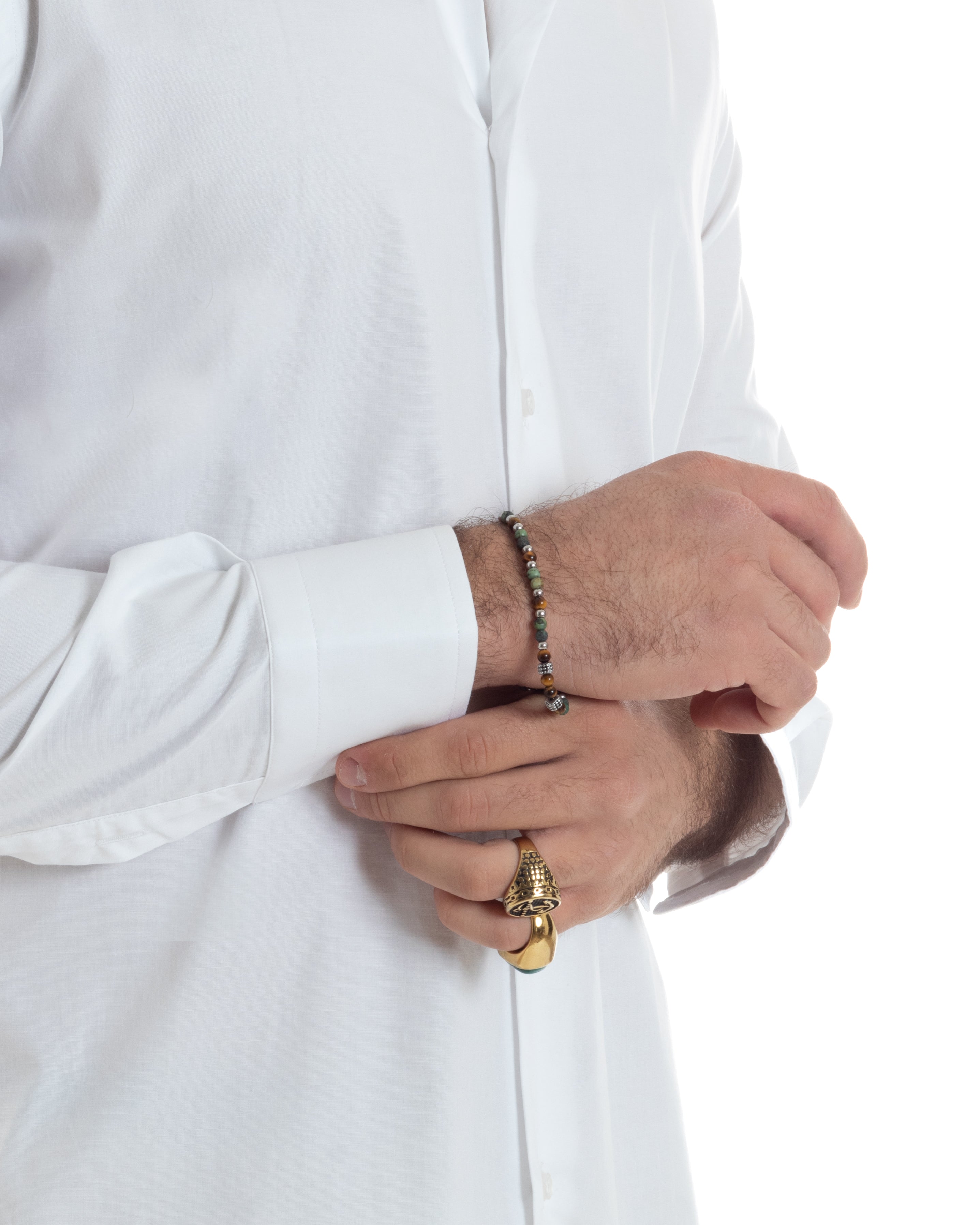 Camicia Uomo Con Colletto Francese Cotone Basic Sartoriale Slim Fit Tinta Unita Bianco GIOSAL-C2944A