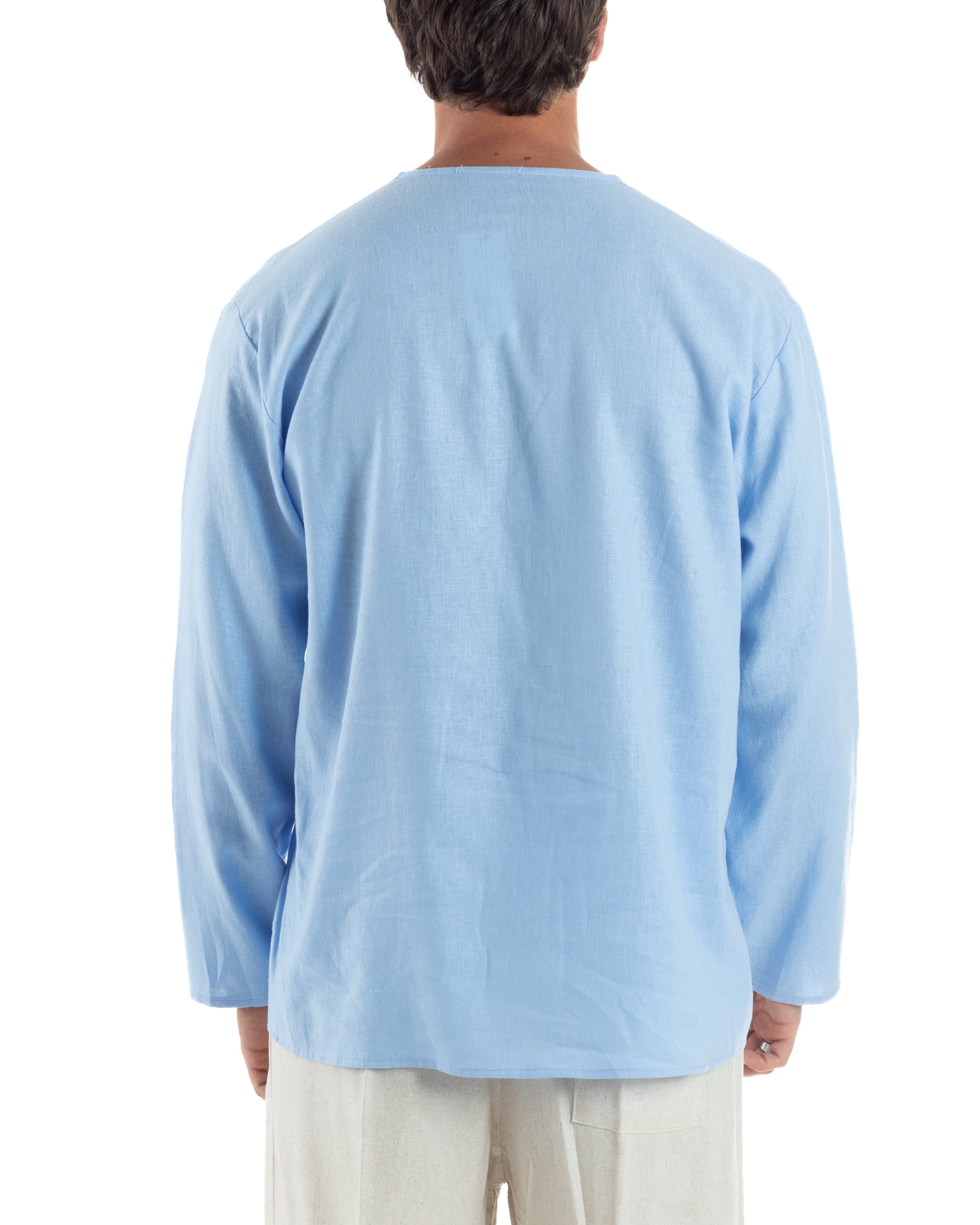 Camicia Lino Casacca Relaxed Fit C2969A