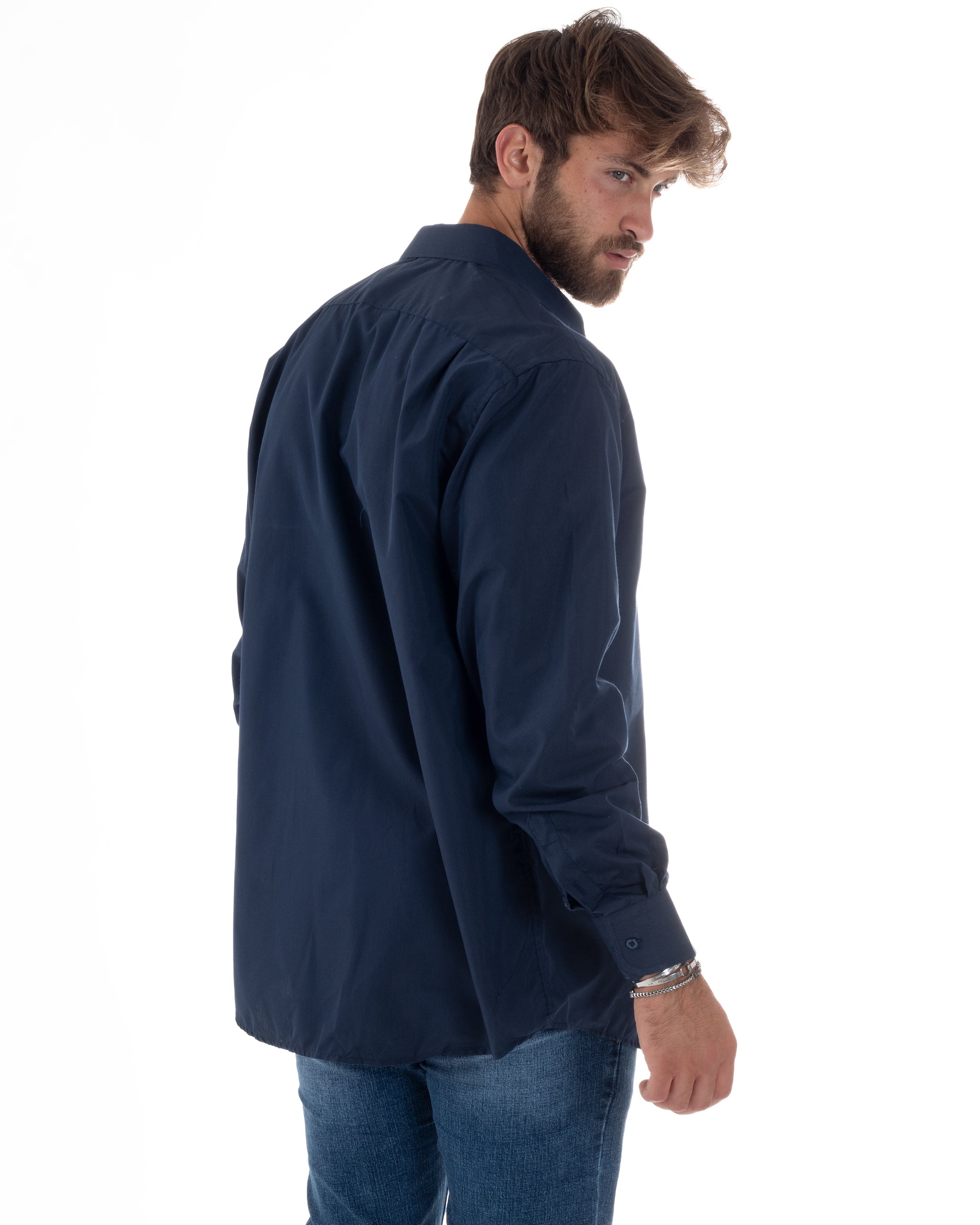 Camicia Basic Cotone Regular Fit C2984A