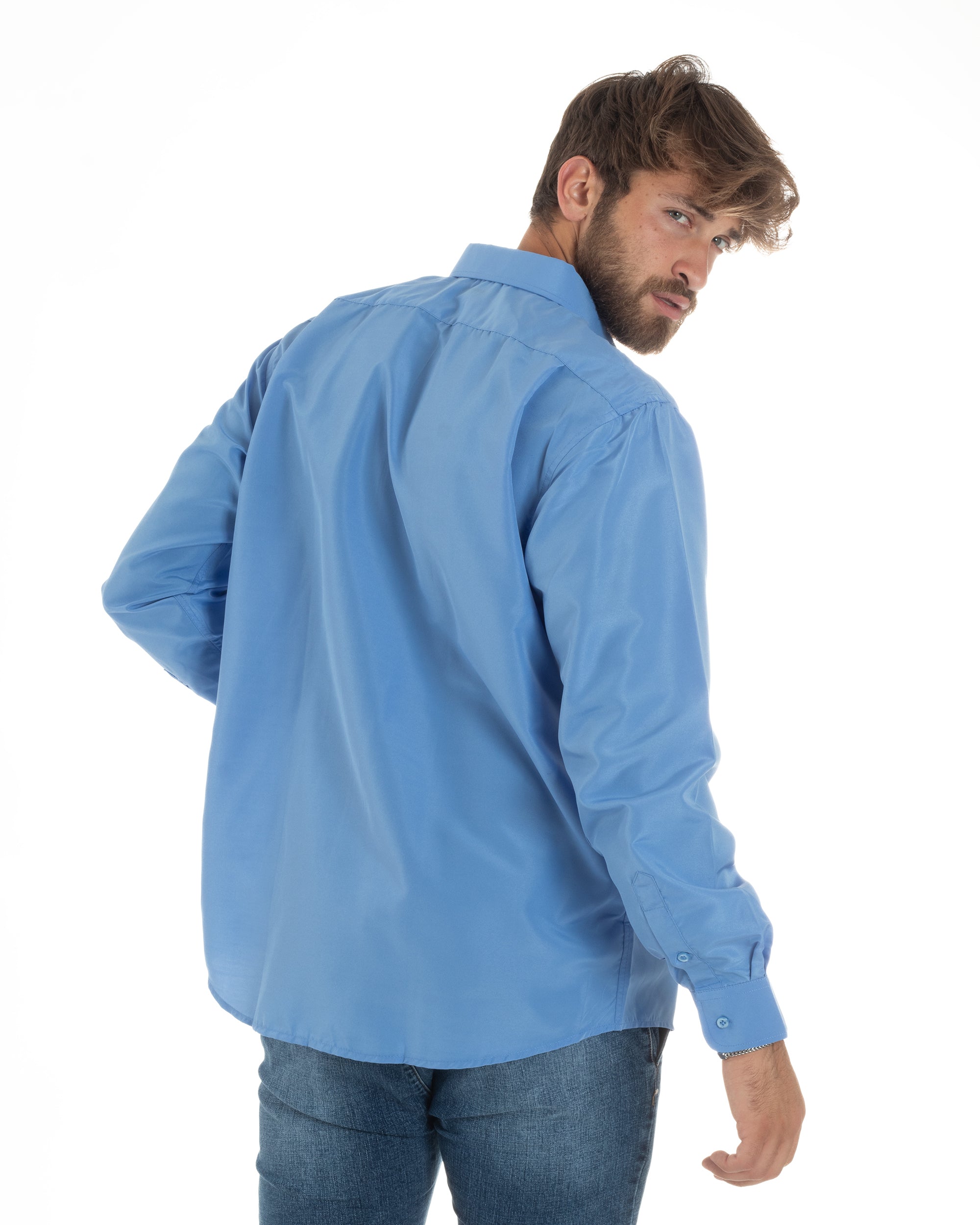 Camicia Basic Cotone Regular Fit C2985A