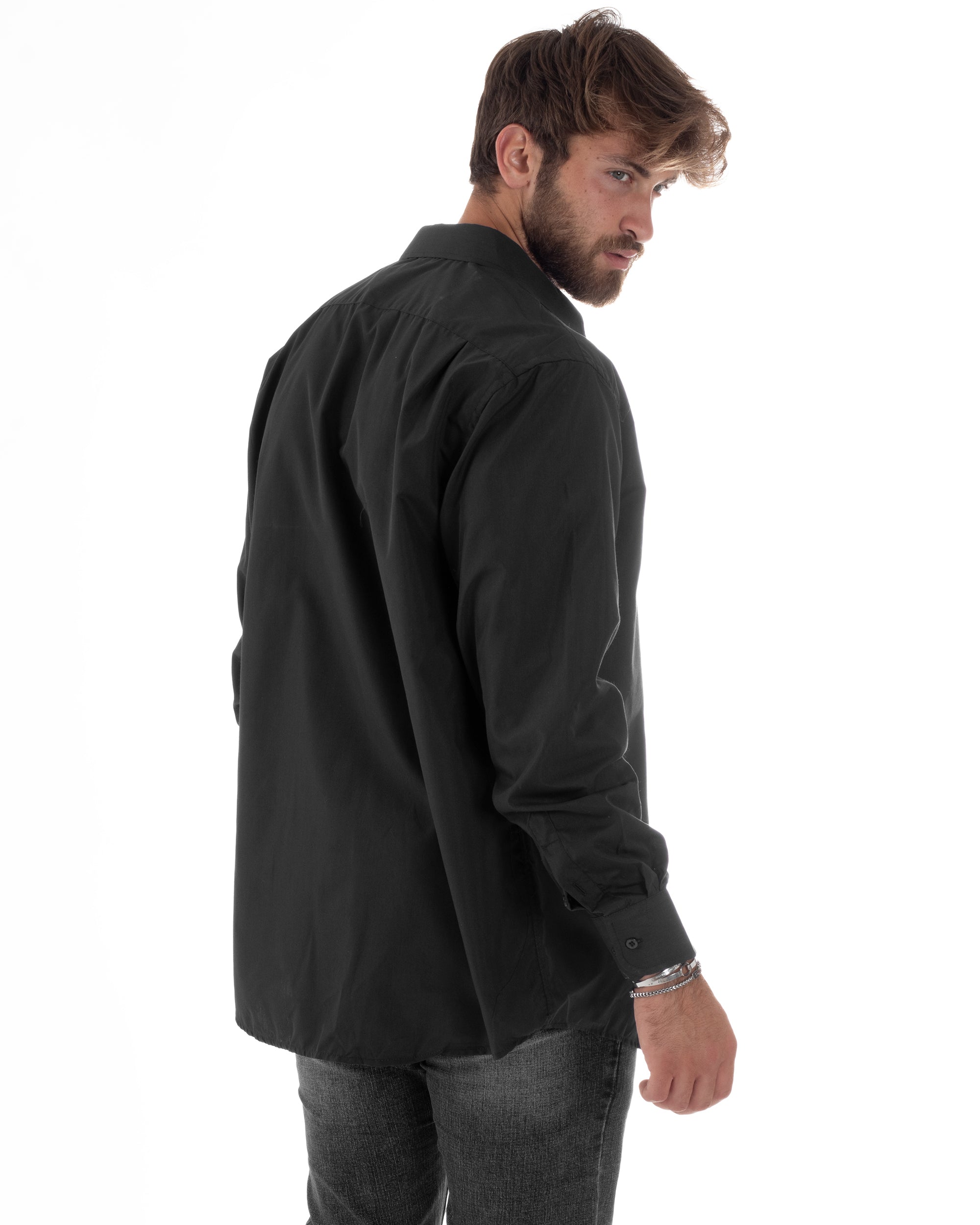 Camicia Basic Cotone Regular Fit C2988A