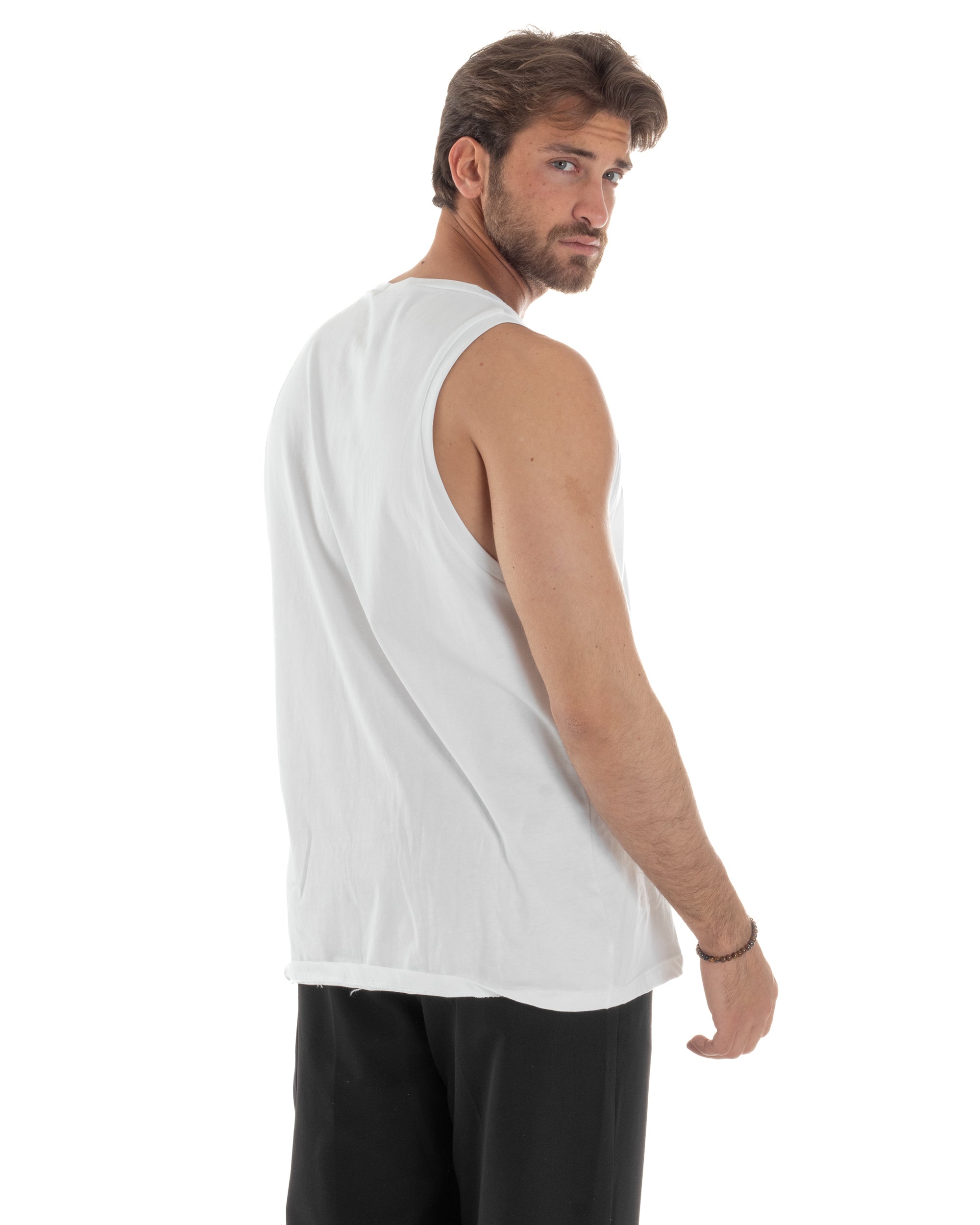 Canotta Cotone Oversize CN1085A