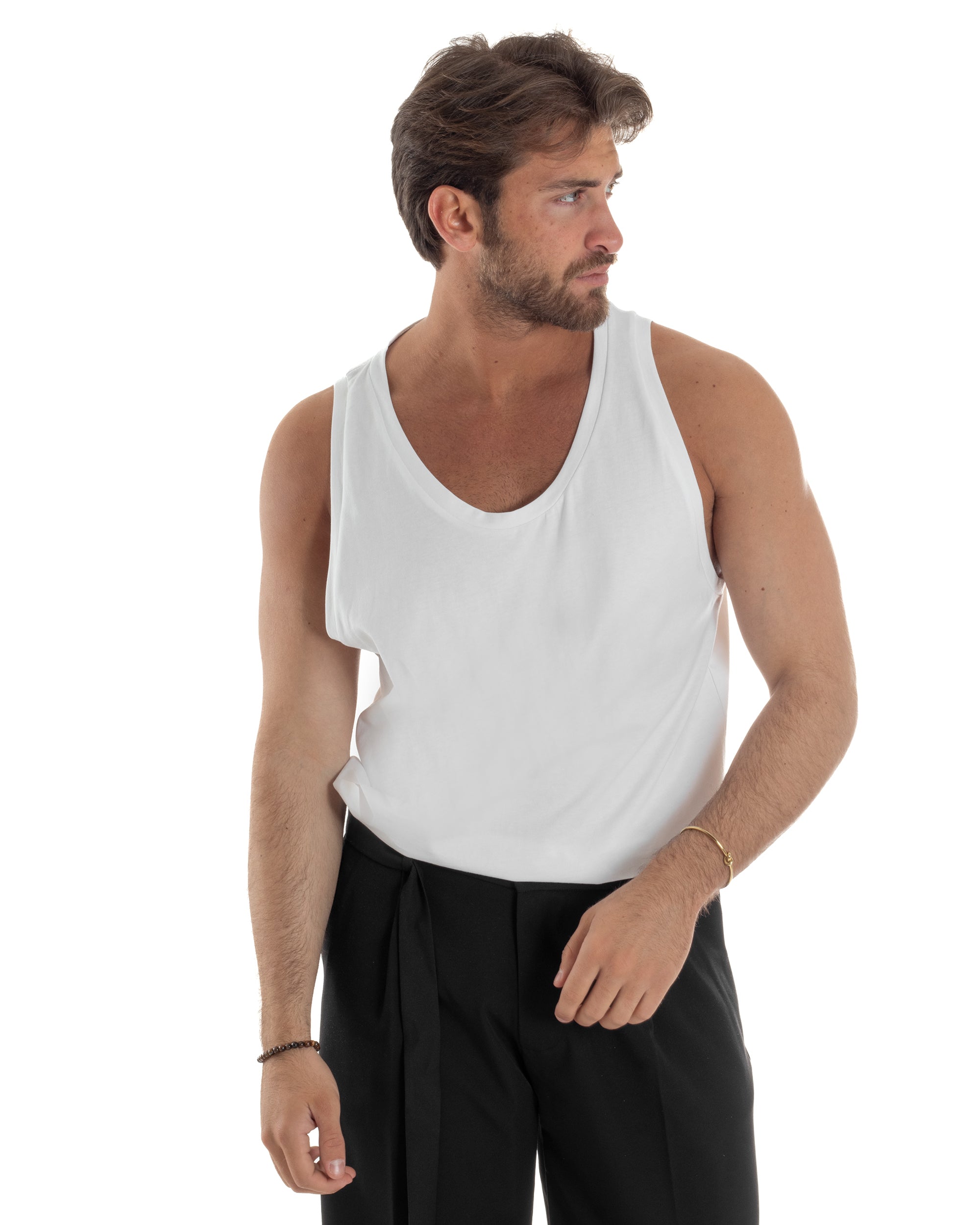 Canotta Cotone Oversize CN1085A