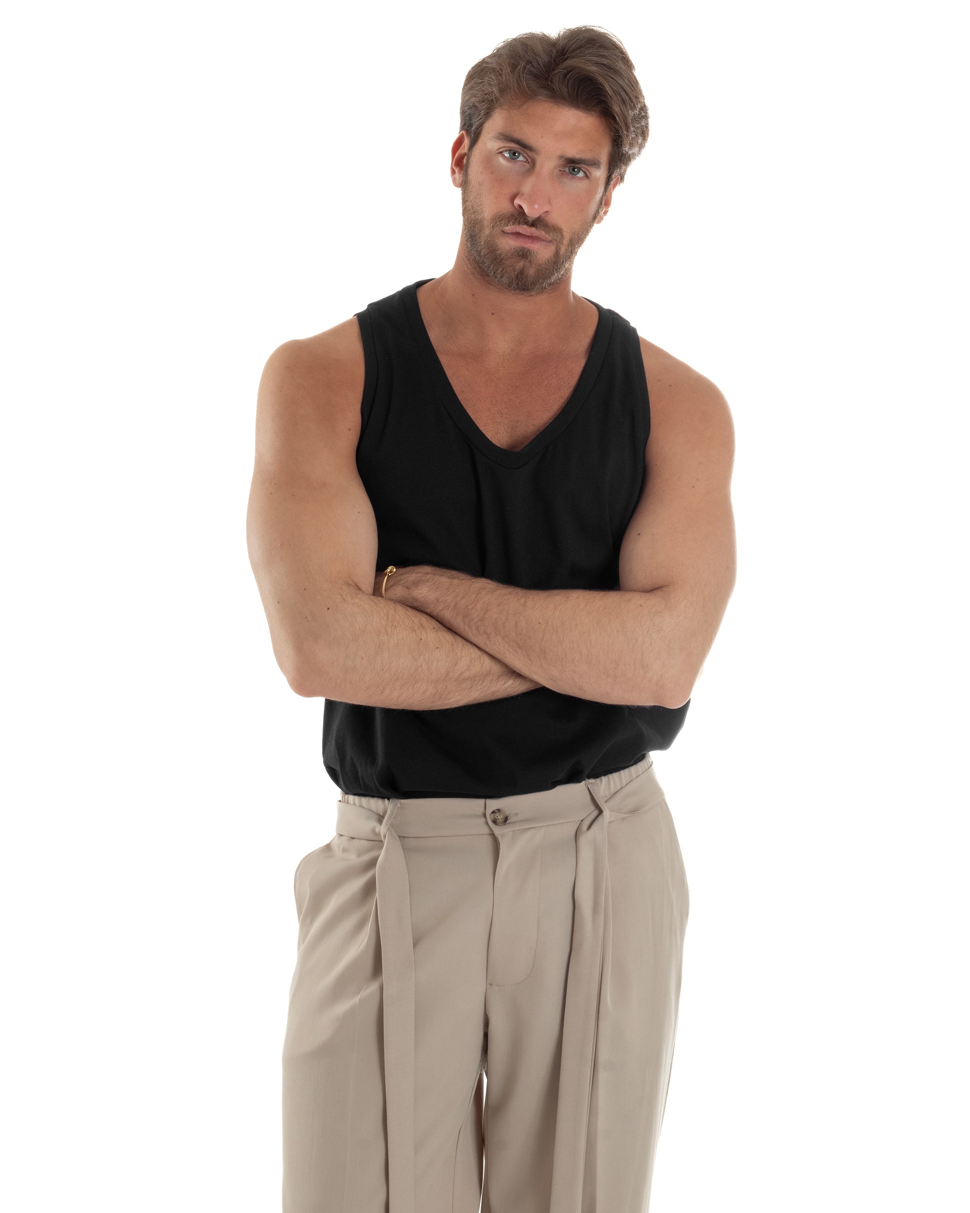 Canotta Cotone Oversize CN1086A