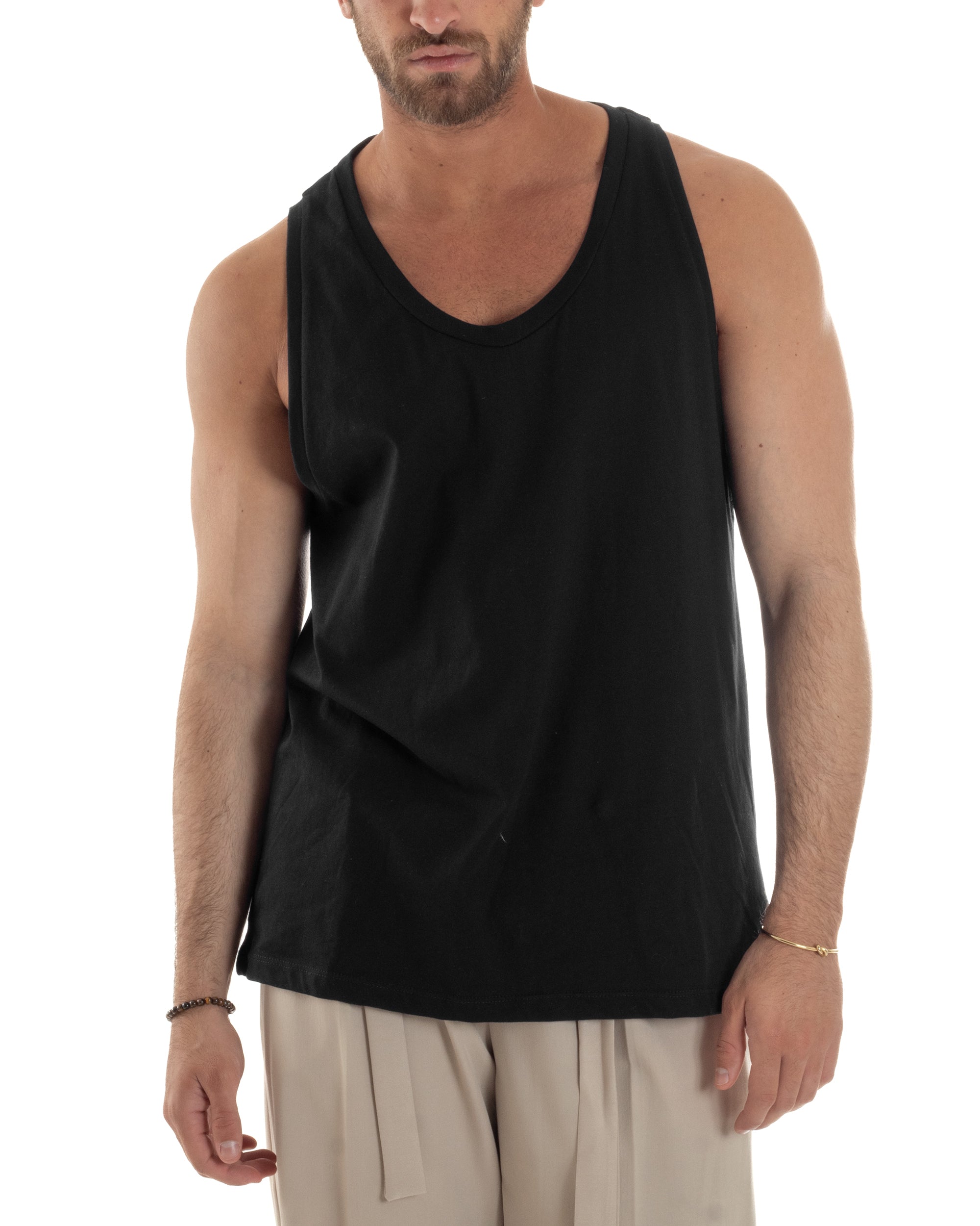 Canotta Cotone Oversize CN1086A