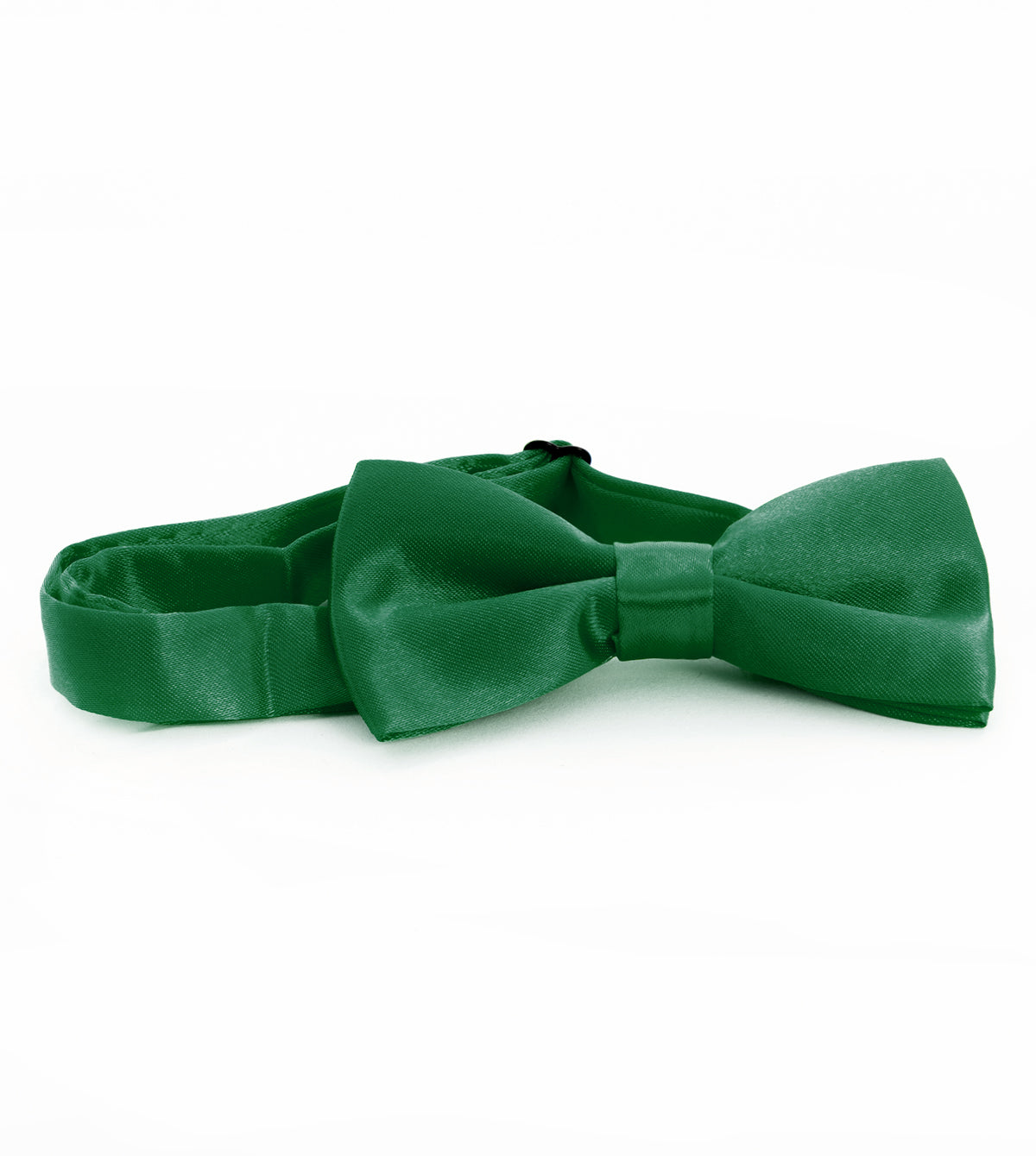 Papillon Farfalla Raso Uomo Unisex Cravattino Verde Accessorio Elegante Cerimonia Casual Basic GIOSAL-CP1067A