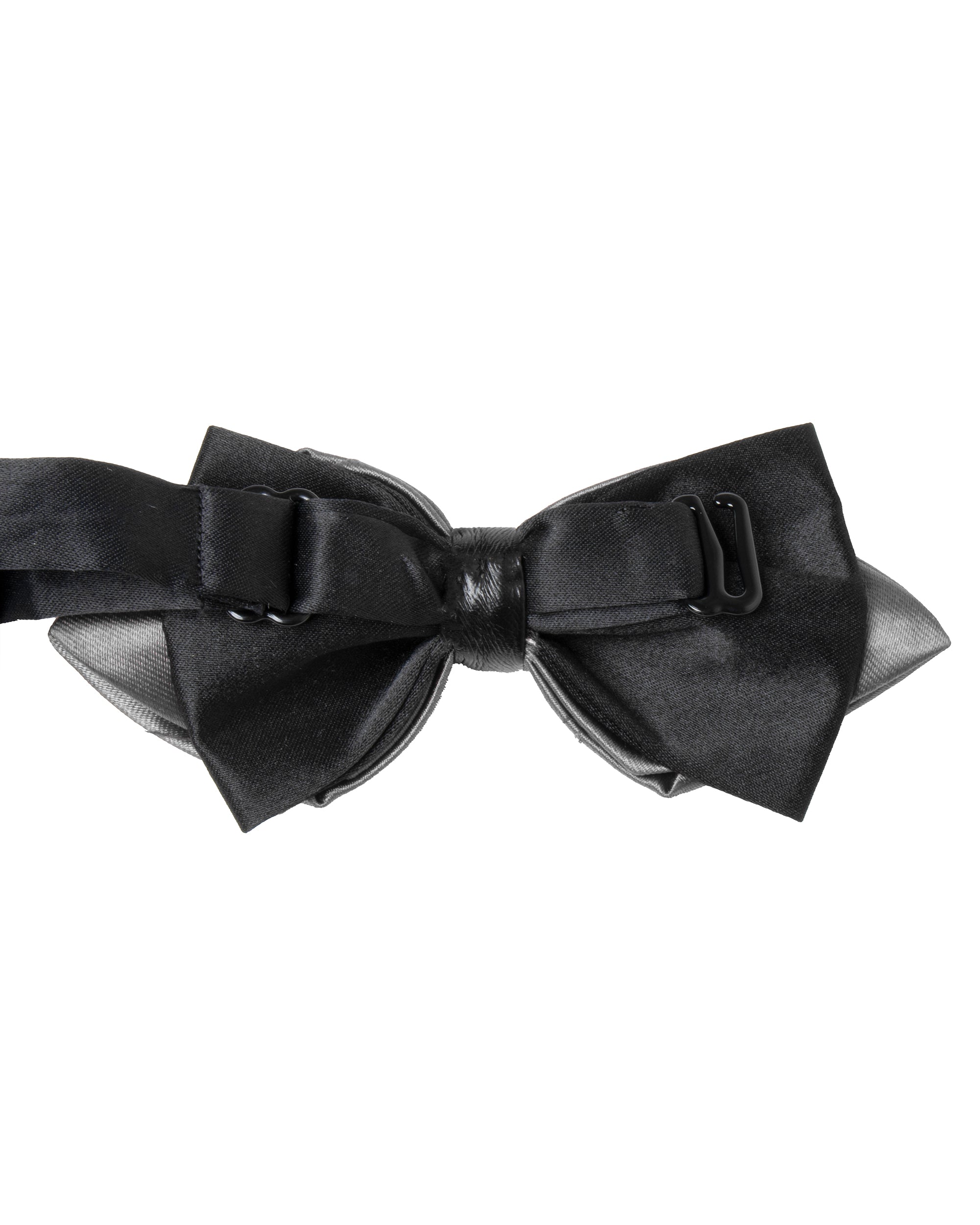 Unisex-Herrenfliege mit Spitzen, elegant für festliche Anlässe, zweifarbig, hellgrau, GIOSAL-CP1134A