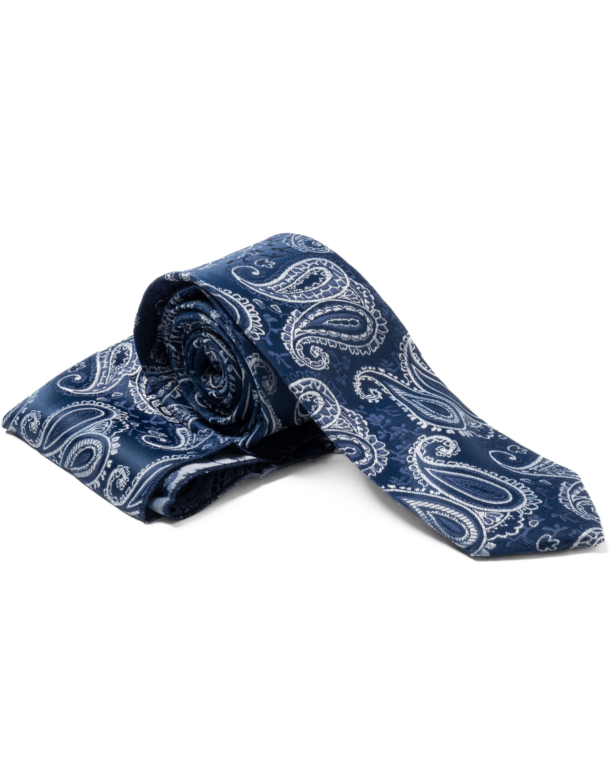 Cravattino Uomo Unisex Cravatta Pala Media Elegante Cerimonia Casual Fantasia Damascata Jacquard Blu Chiaro GIOSAL-CP1151A