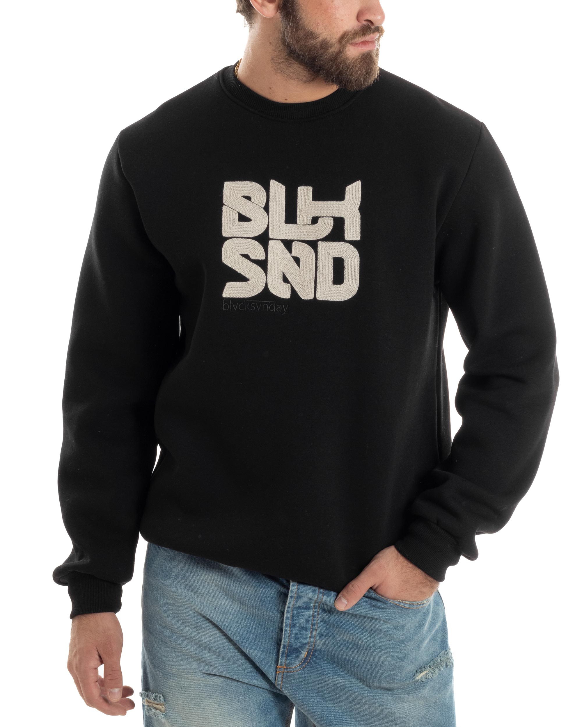 Tessuto Felpa Garzata Interno Garzato Felpa Uomo PolyCotton