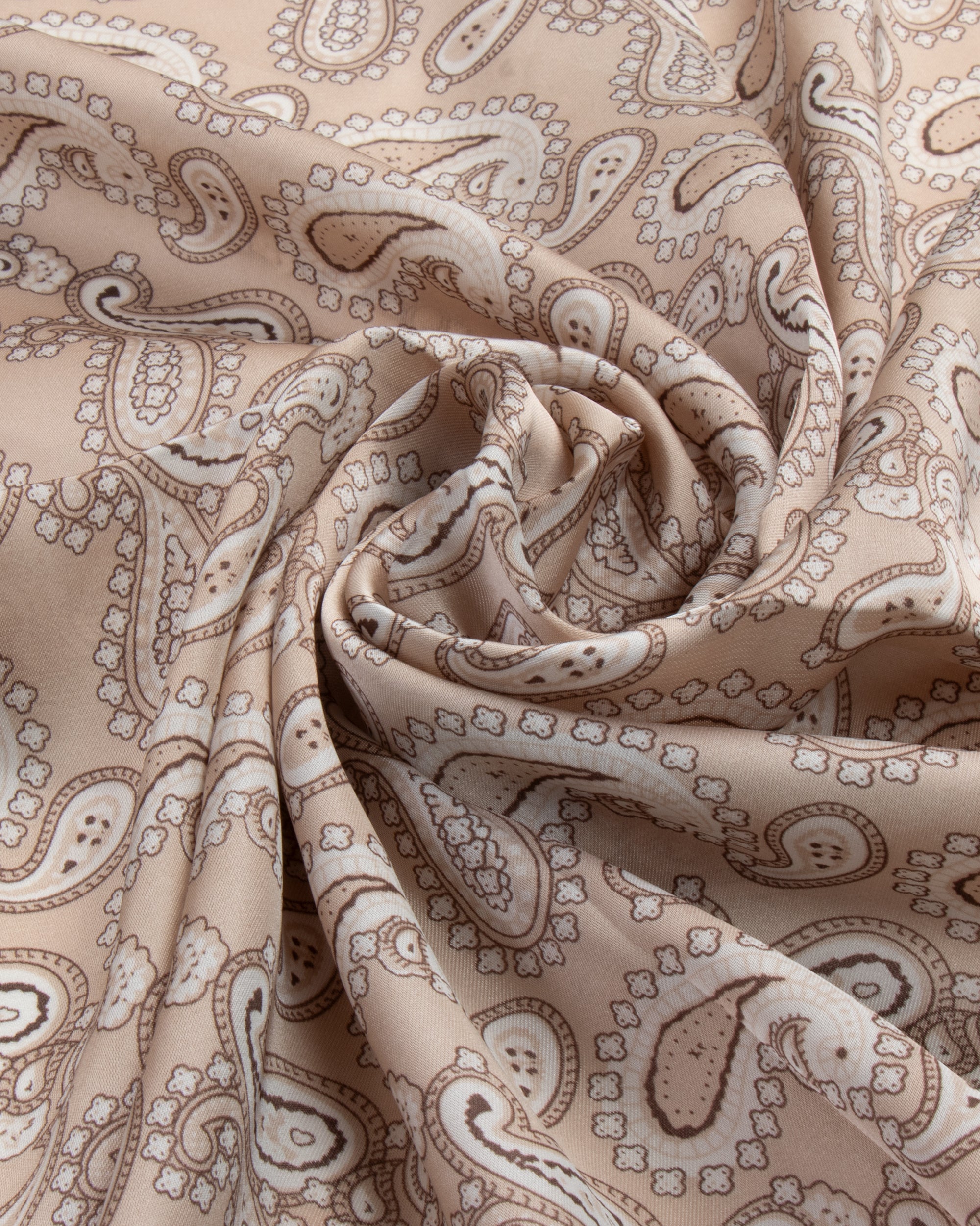 Foulard uomo unisex bandana paisley bordo satinato beige GIOSAL-FD1000A