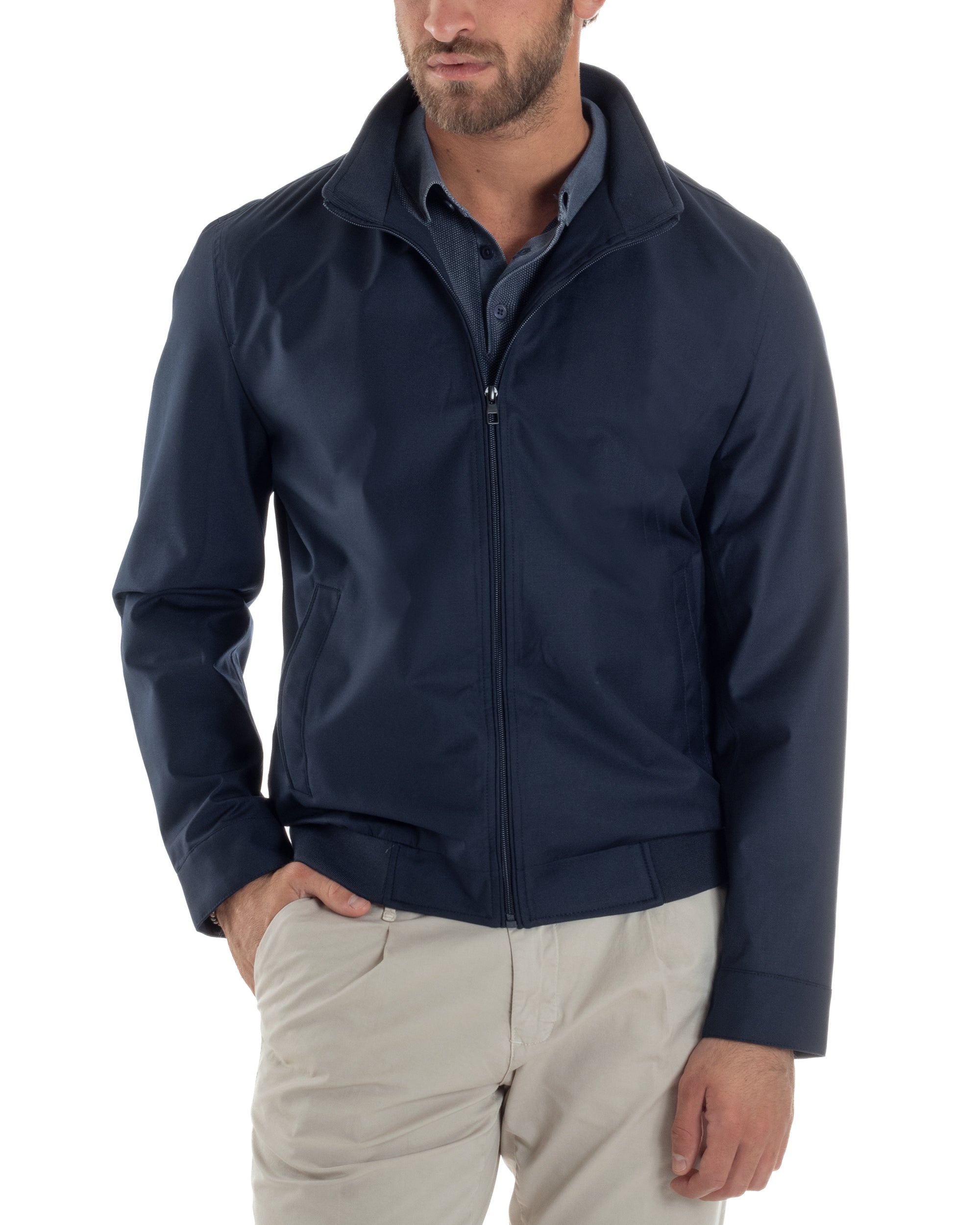 Giubbotto Giacchetta Elegante Uomo Giubbotto Uomo Giacca Leggera