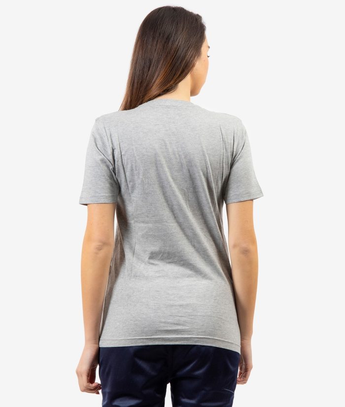 T-SHIRT SPOT GIVOVA GRIGIO MELANGE CHIARO Cotone Unisex Maglia Mezze Maniche Sportiva Da Ginnastica GIOSAL