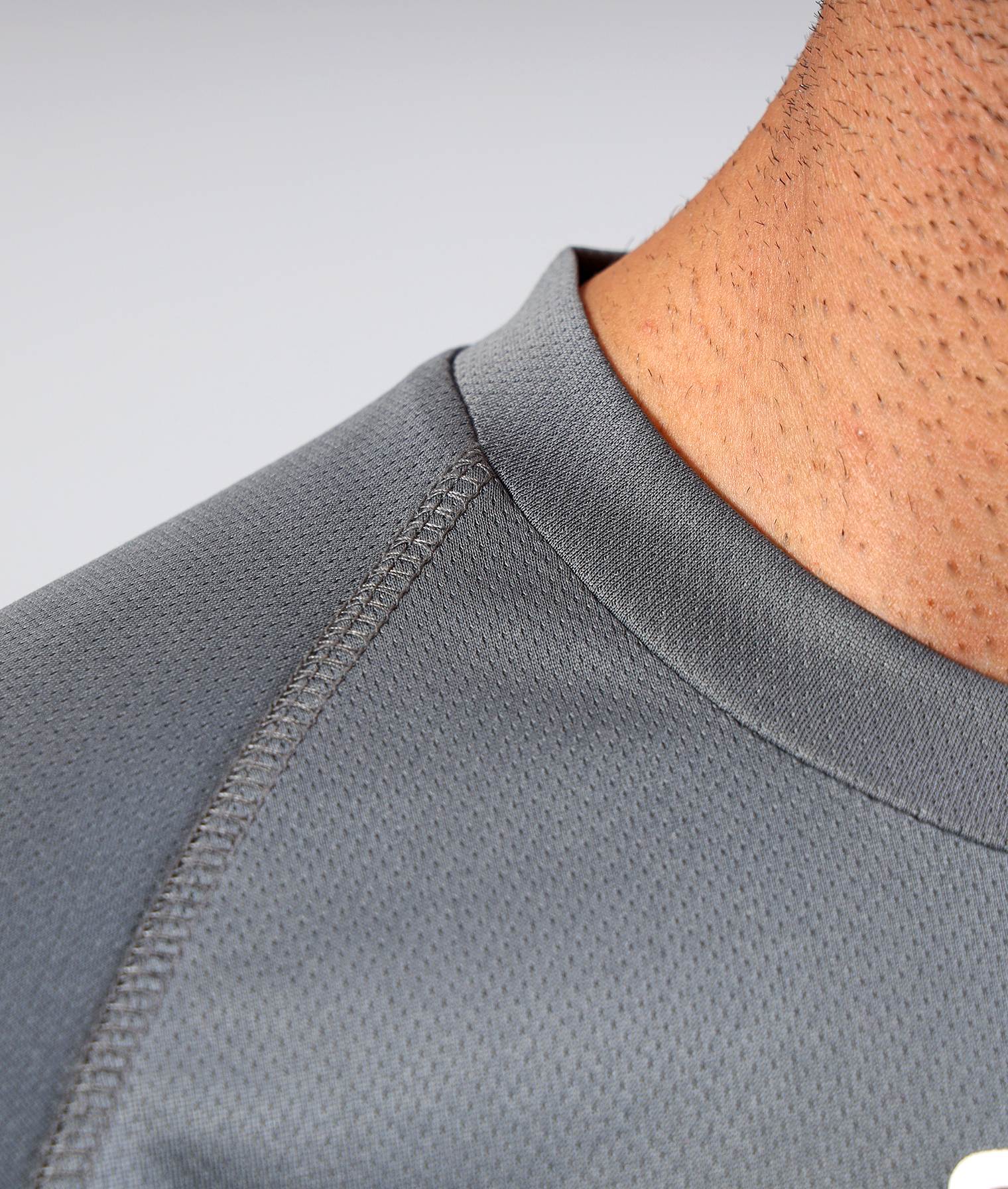 T-shirt GIVOVA ONE MICROFORATA GRIGIO SCURO Mesh Unisex Maglia Sportiva Comoda Tinta Unita GIOSAL