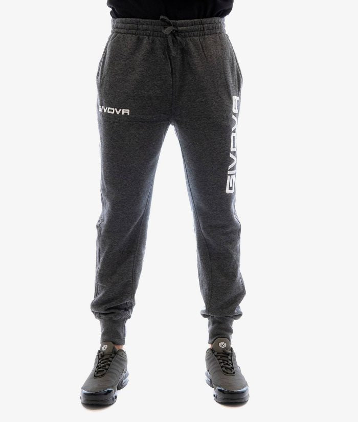 MOON WINTER PANTS GIVOVA DARK GREY Unisex Winter Sweatshirt Drawstring Pants Comfortable Warm Sports GIOSAL