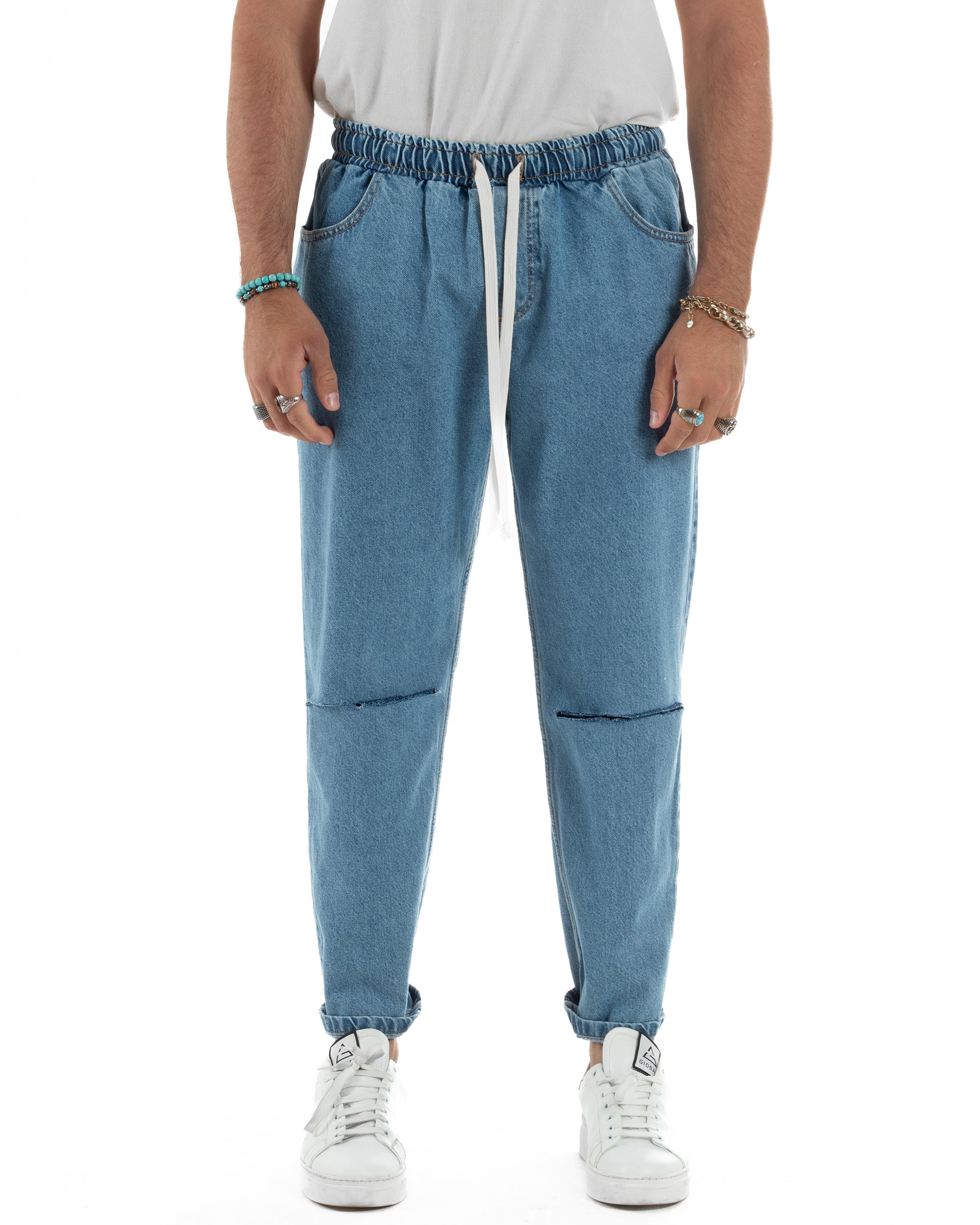 Jeans Jogger Regular Fit Taglio JS1112A