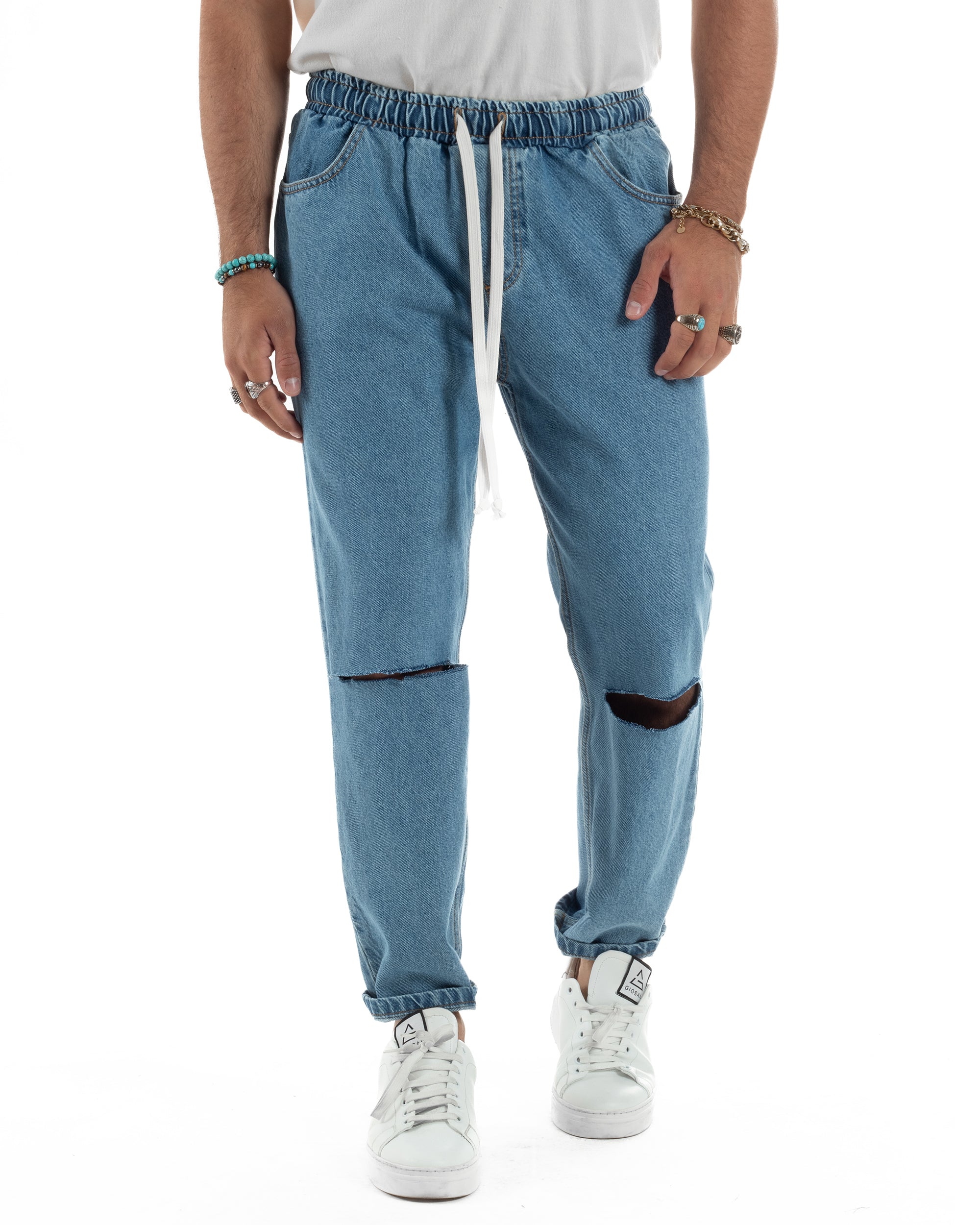 Jeans Jogger Regular Fit Taglio JS1112A