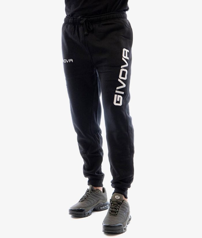 MOON WINTER PANTS GIVOVA BLACK Unisex Winter Sweatshirt Drawstring Pants Comfortable Warm Sports GIOSAL